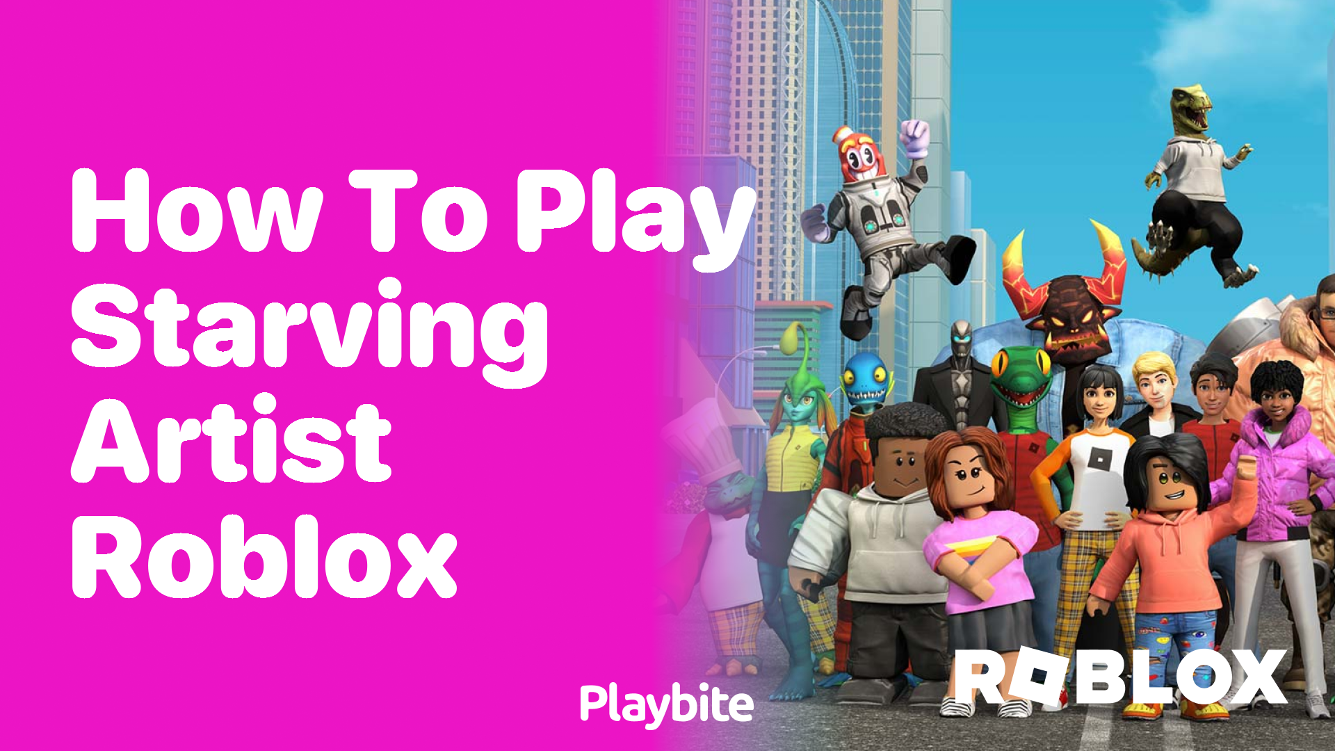 How to Play Starving Artist on Roblox