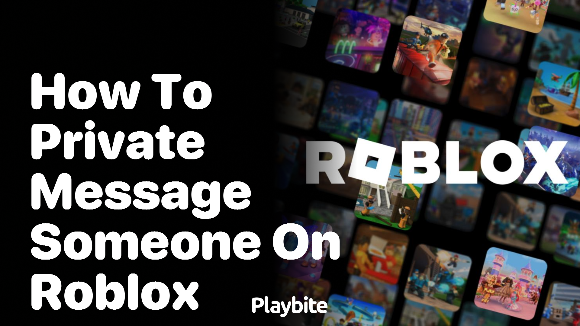 How to Private Message Someone on Roblox