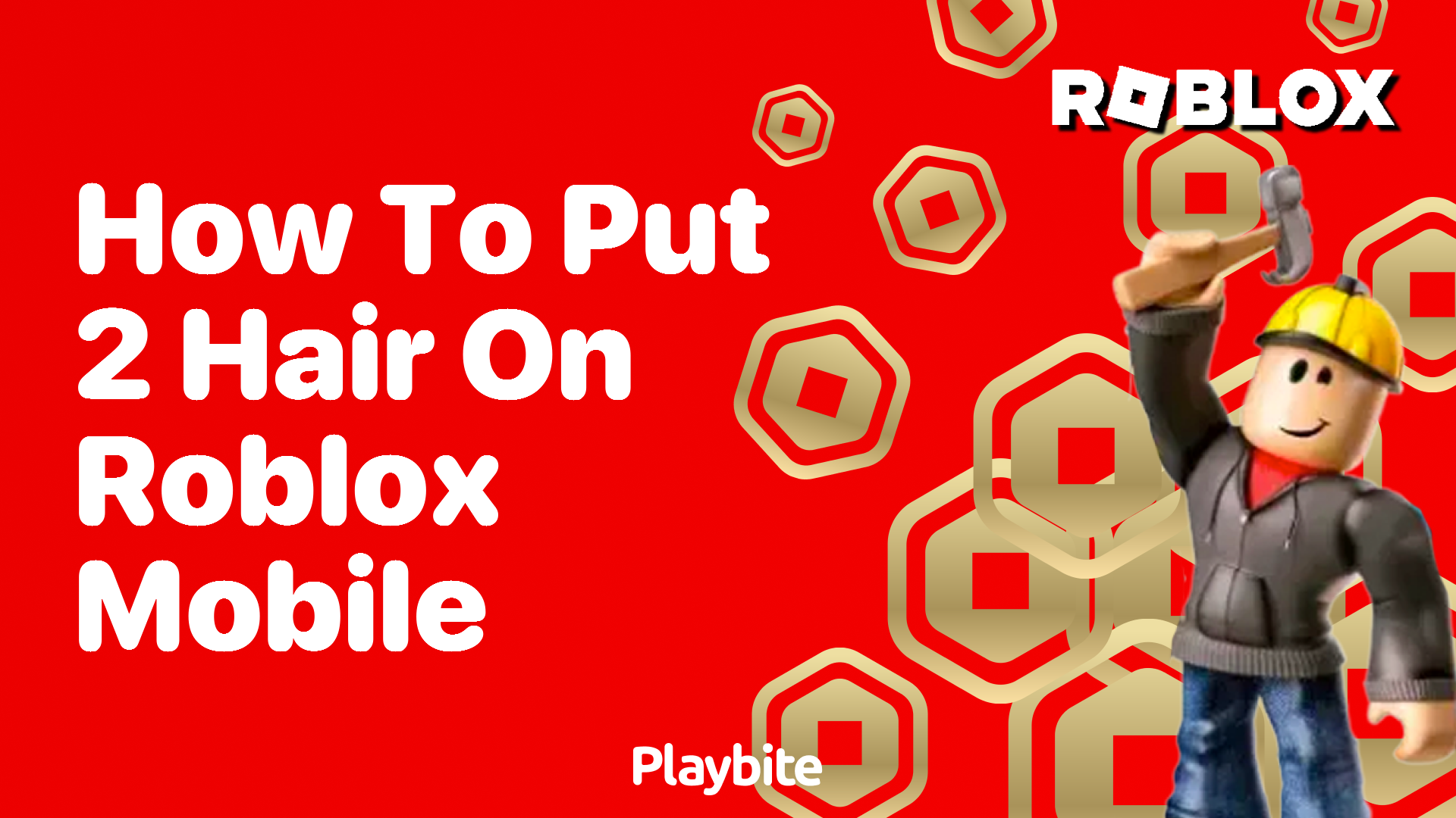 How to Put 2 Hairs on Roblox Mobile