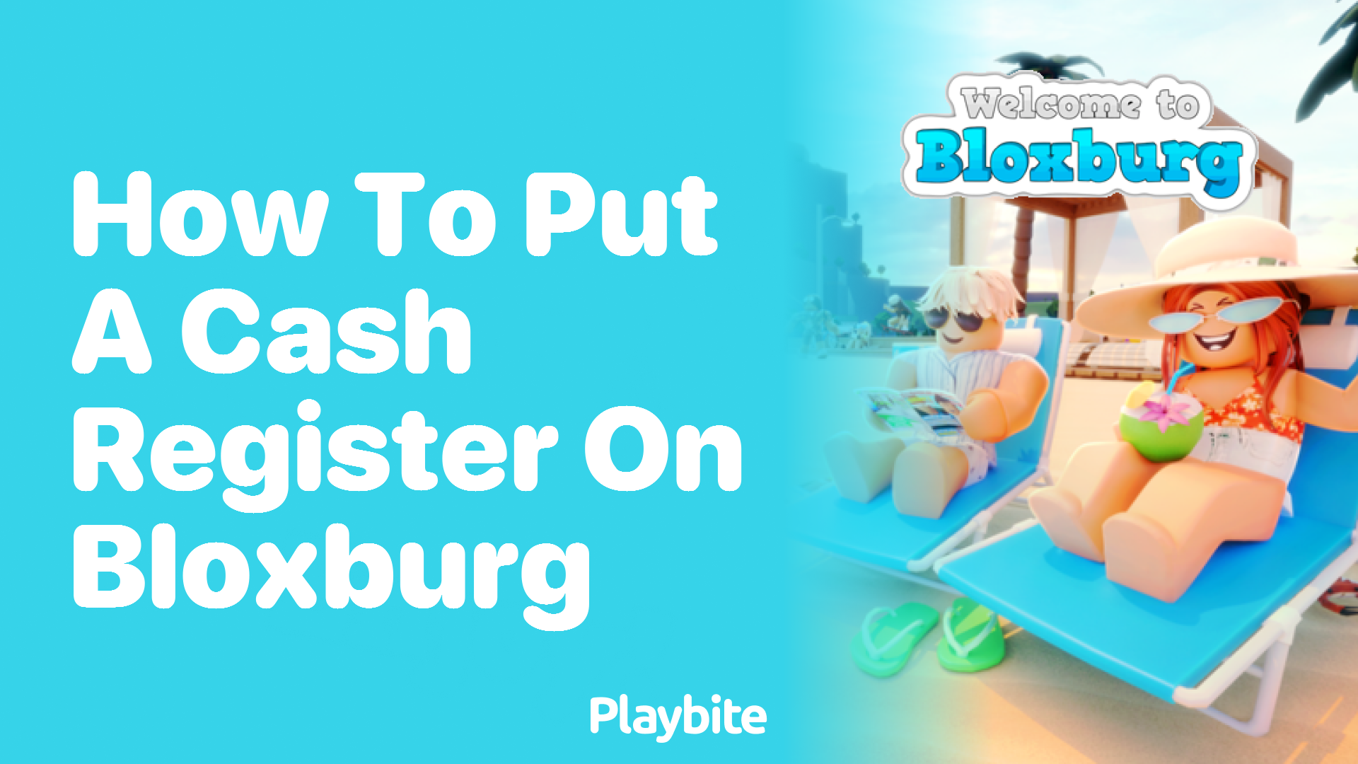 How to Put a Cash Register on Bloxburg Playbite