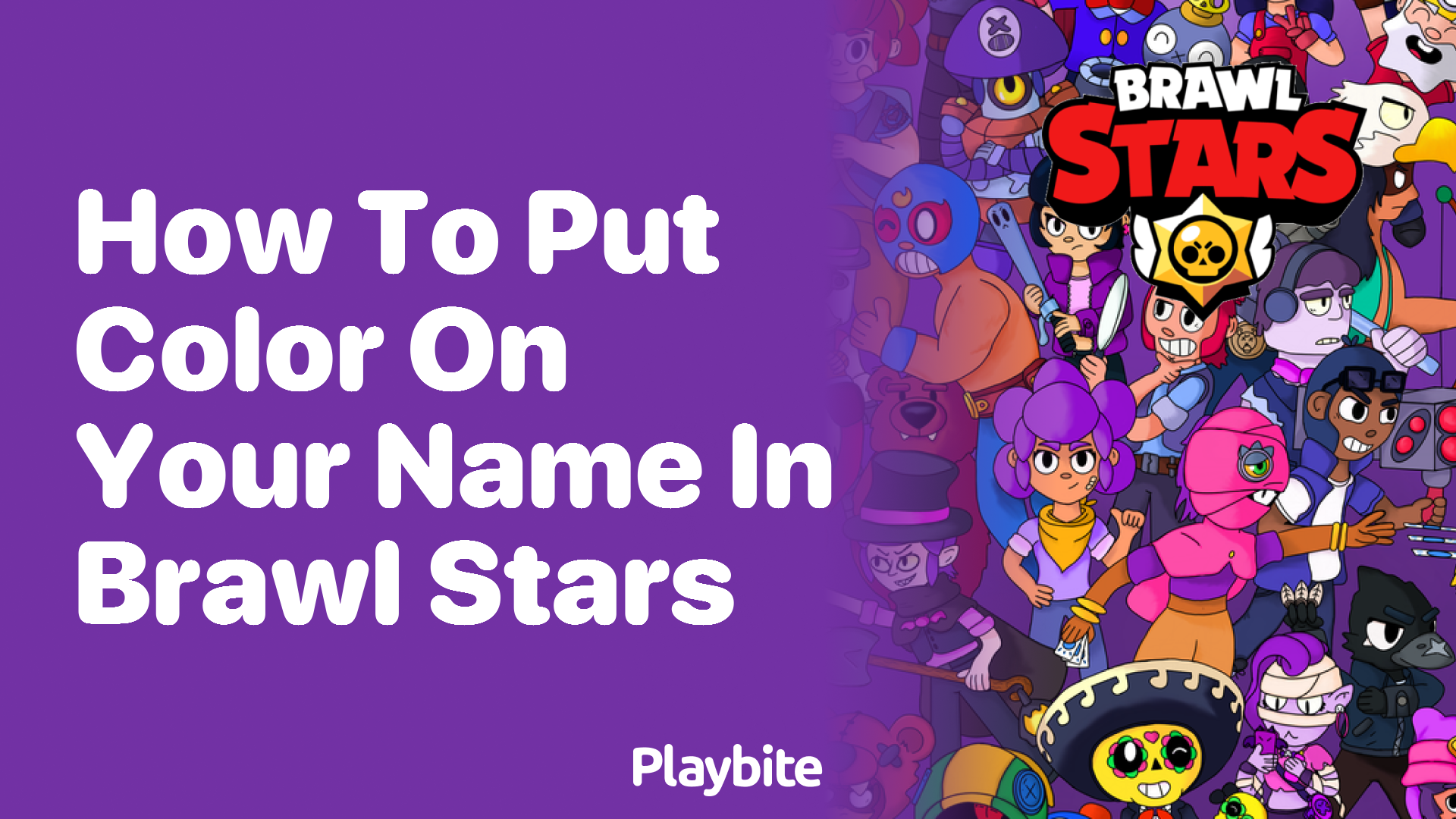 How to Put Color on Your Name in Brawl Stars Playbite