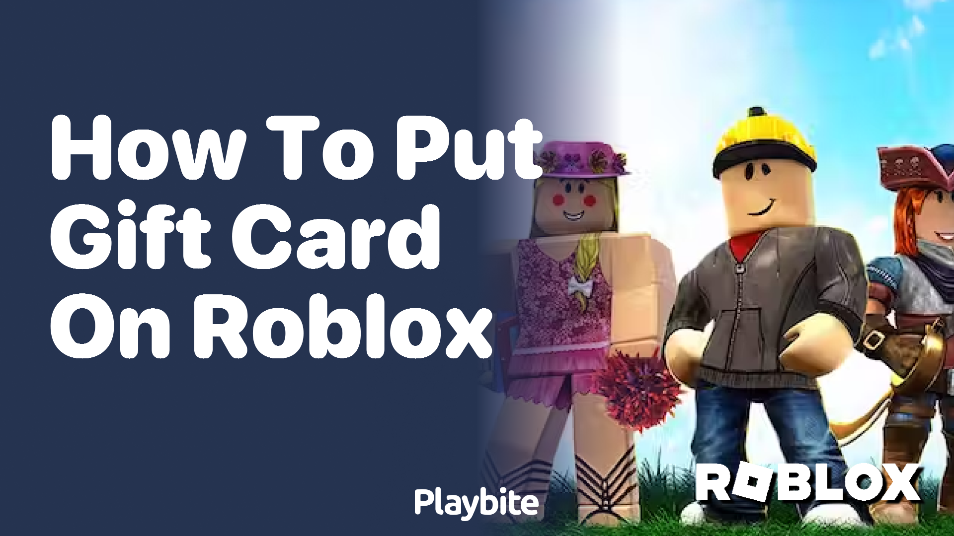 How to Put a Gift Card on Roblox