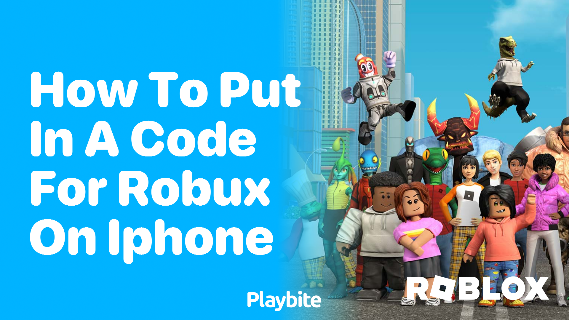 How to Put in a Code for Robux on iPhone