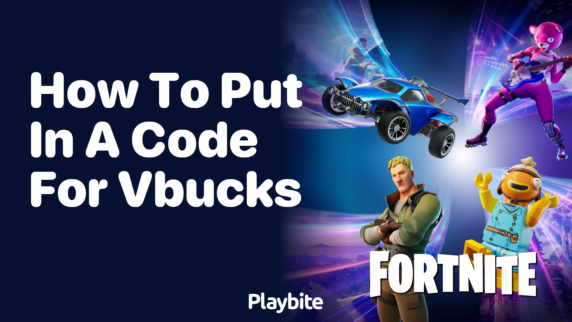 How to Put in a Code for V-Bucks in Fortnite