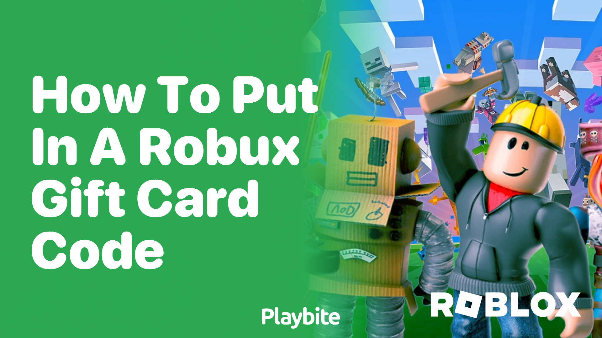 How to Redeem a Robux Gift Card Code