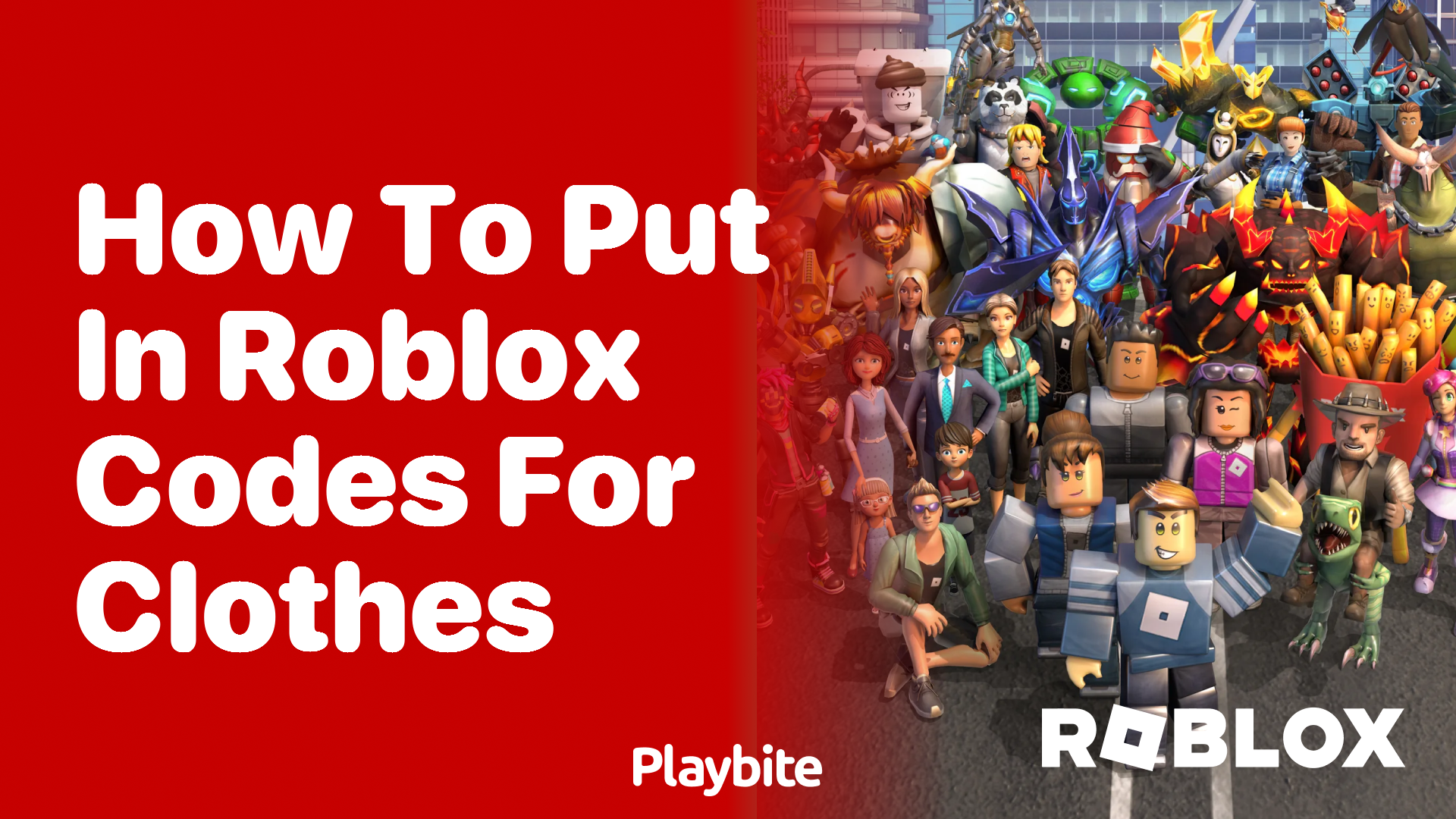 How to Put in Roblox Codes for Clothes
