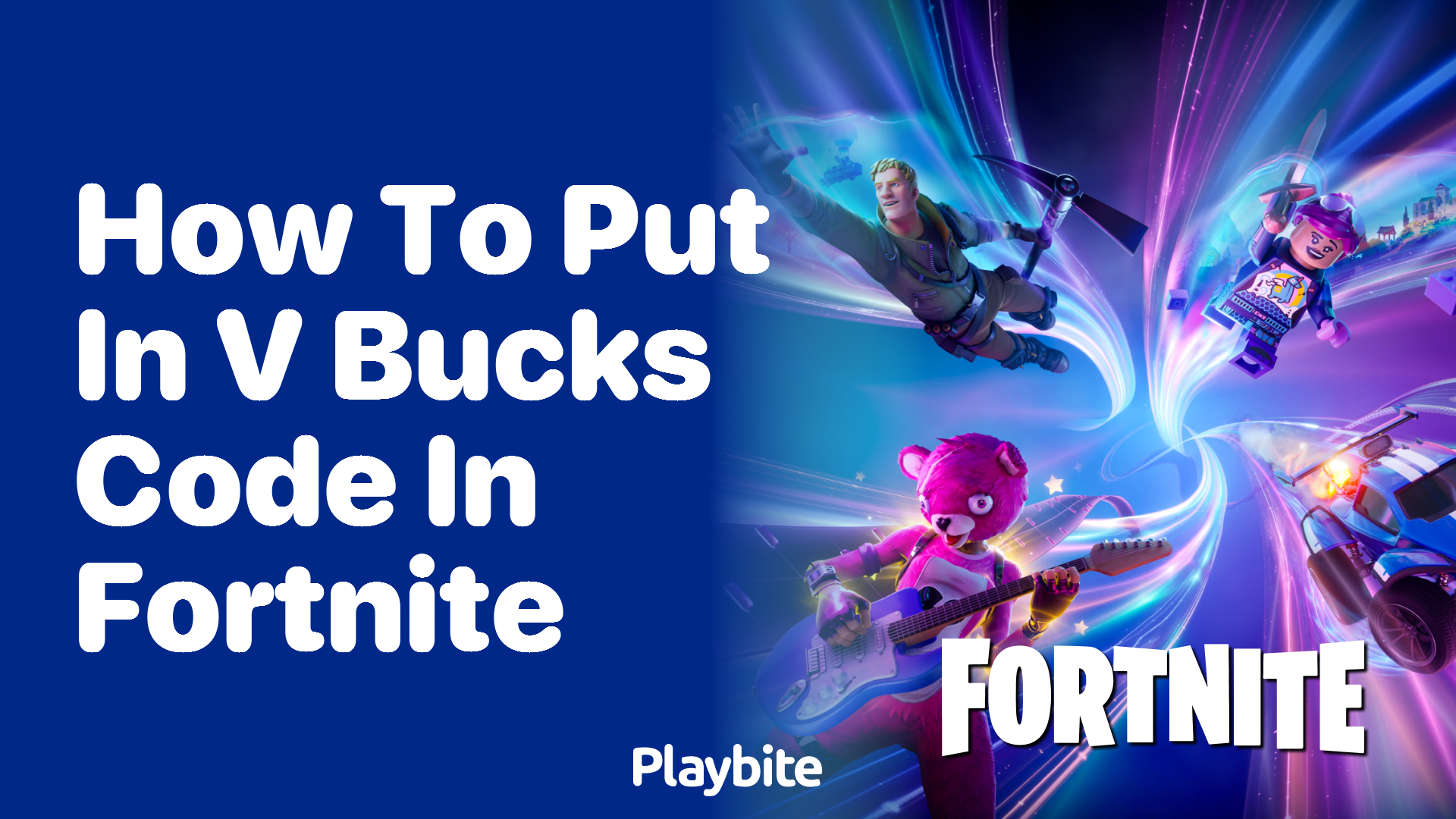 How to Redeem a V-Bucks Code in Fortnite