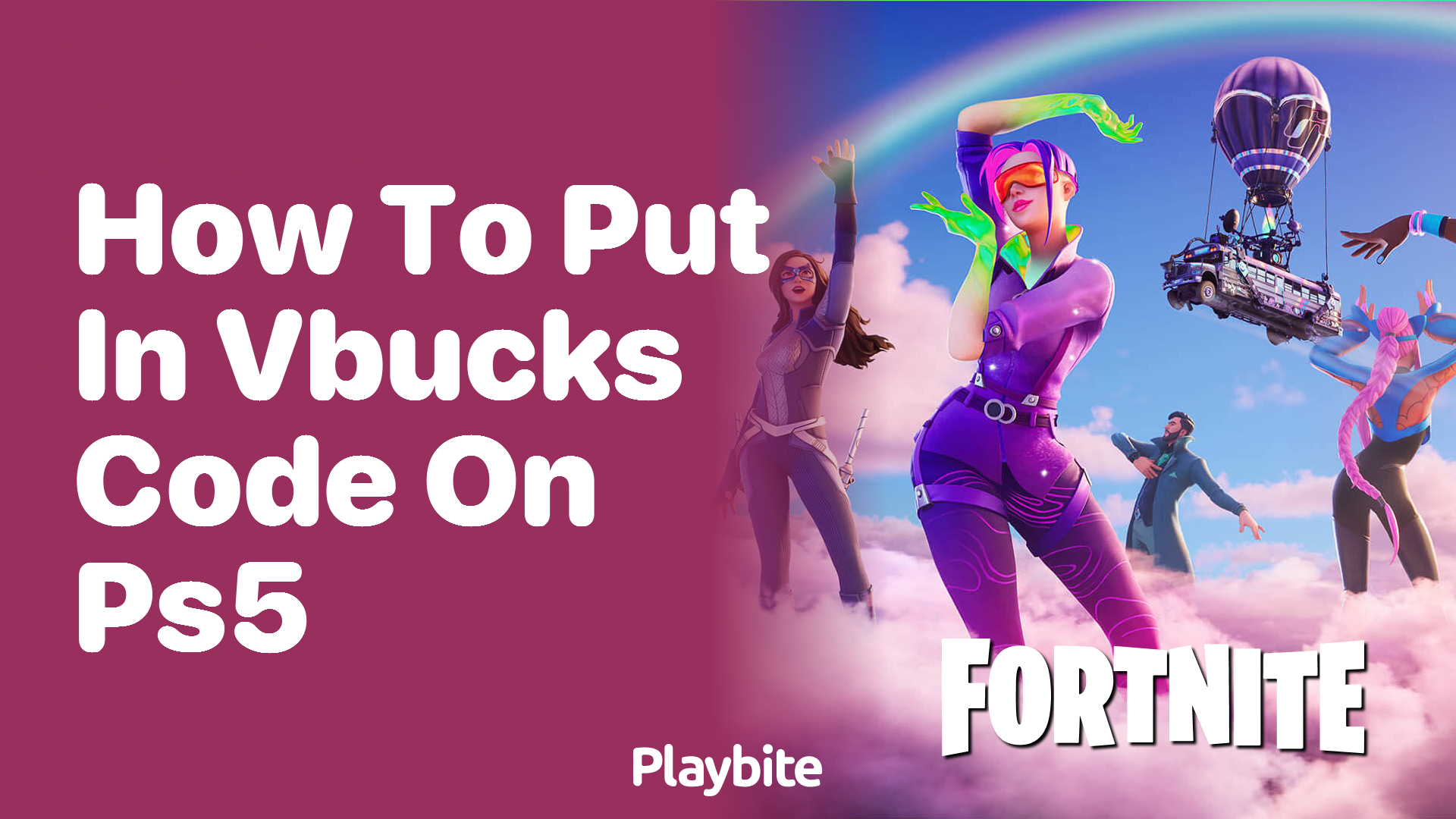 How to Redeem V-Bucks Code on PS5: A Simple Guide