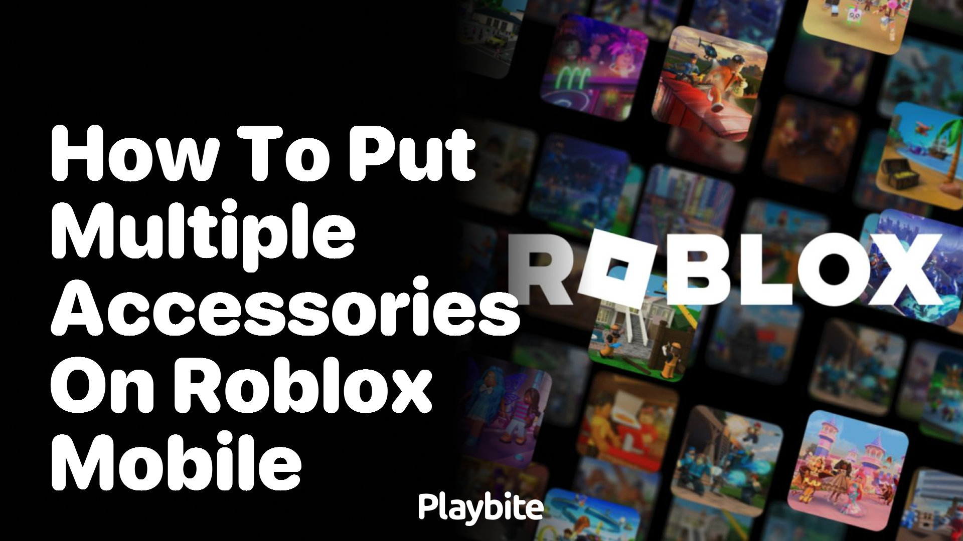 How to Put Multiple Accessories on Roblox Mobile