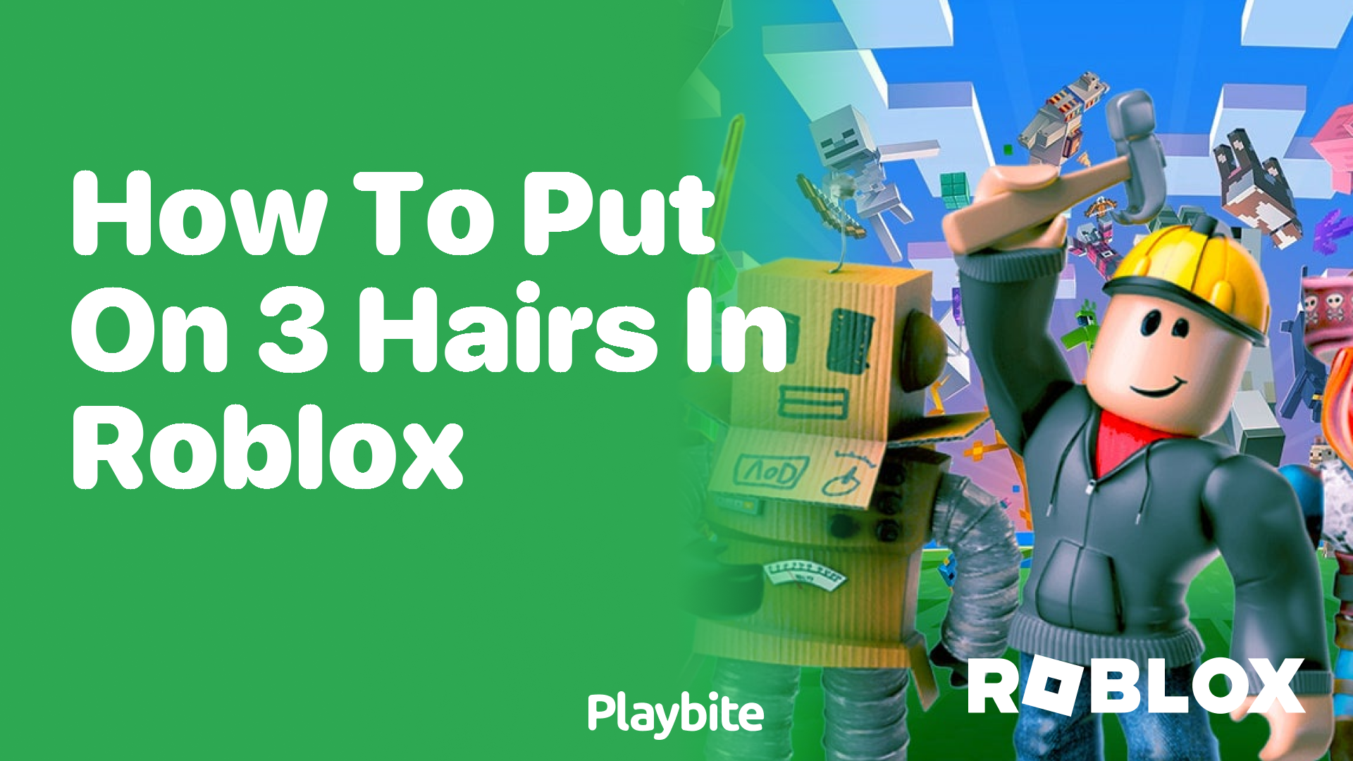 How to Put on 3 Hairs in Roblox: A Quick Guide