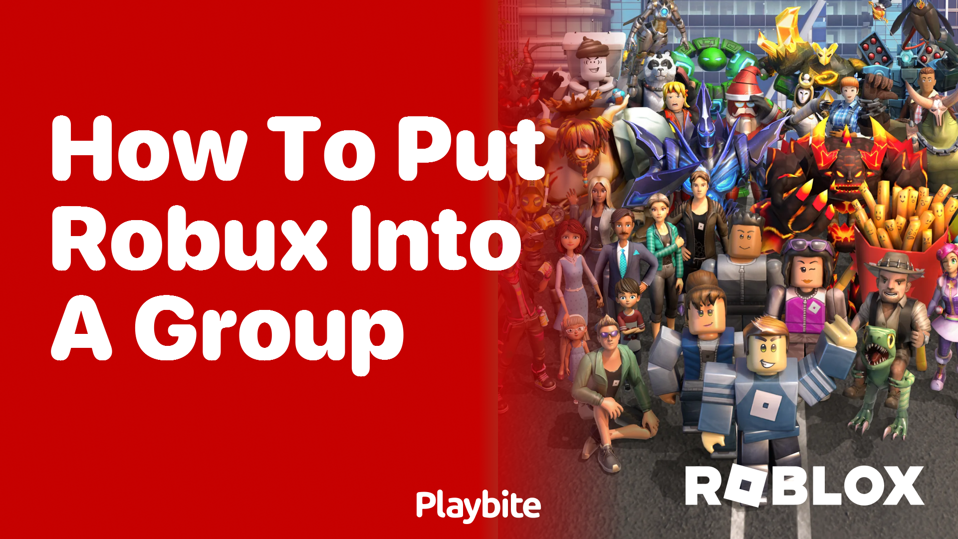 How to Put Robux into a Group on Roblox