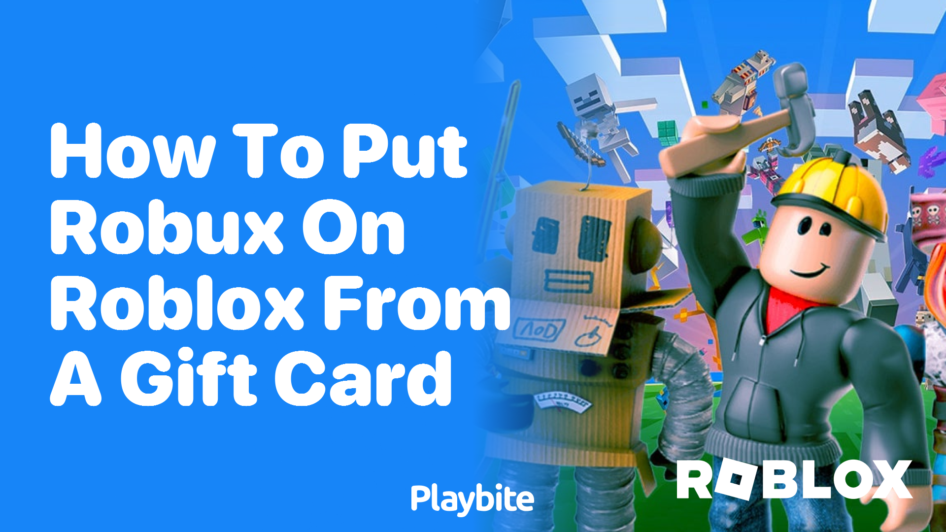 How to Put Robux on Roblox from a Gift Card