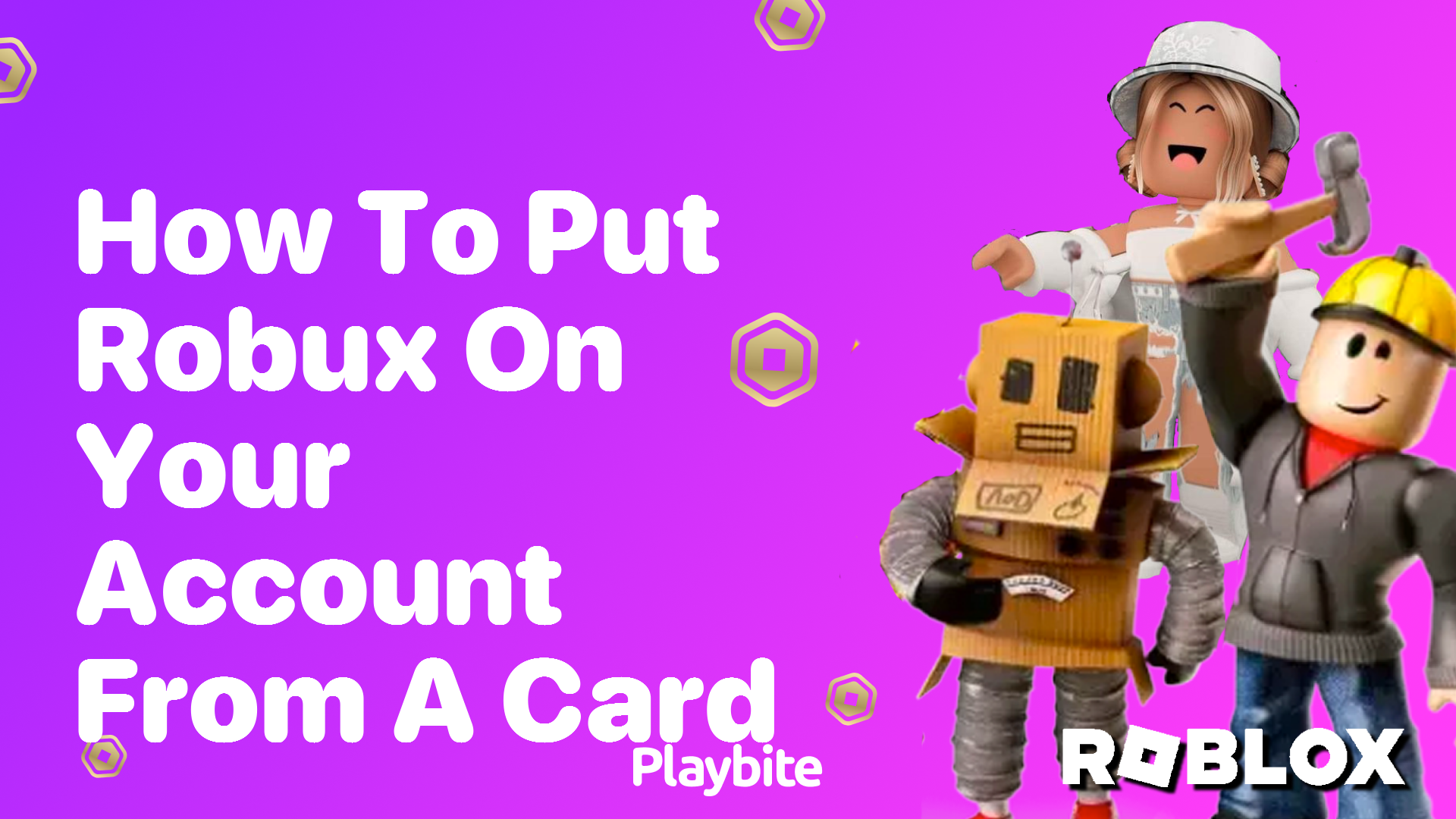 How to Add Robux to Your Account Using a Card