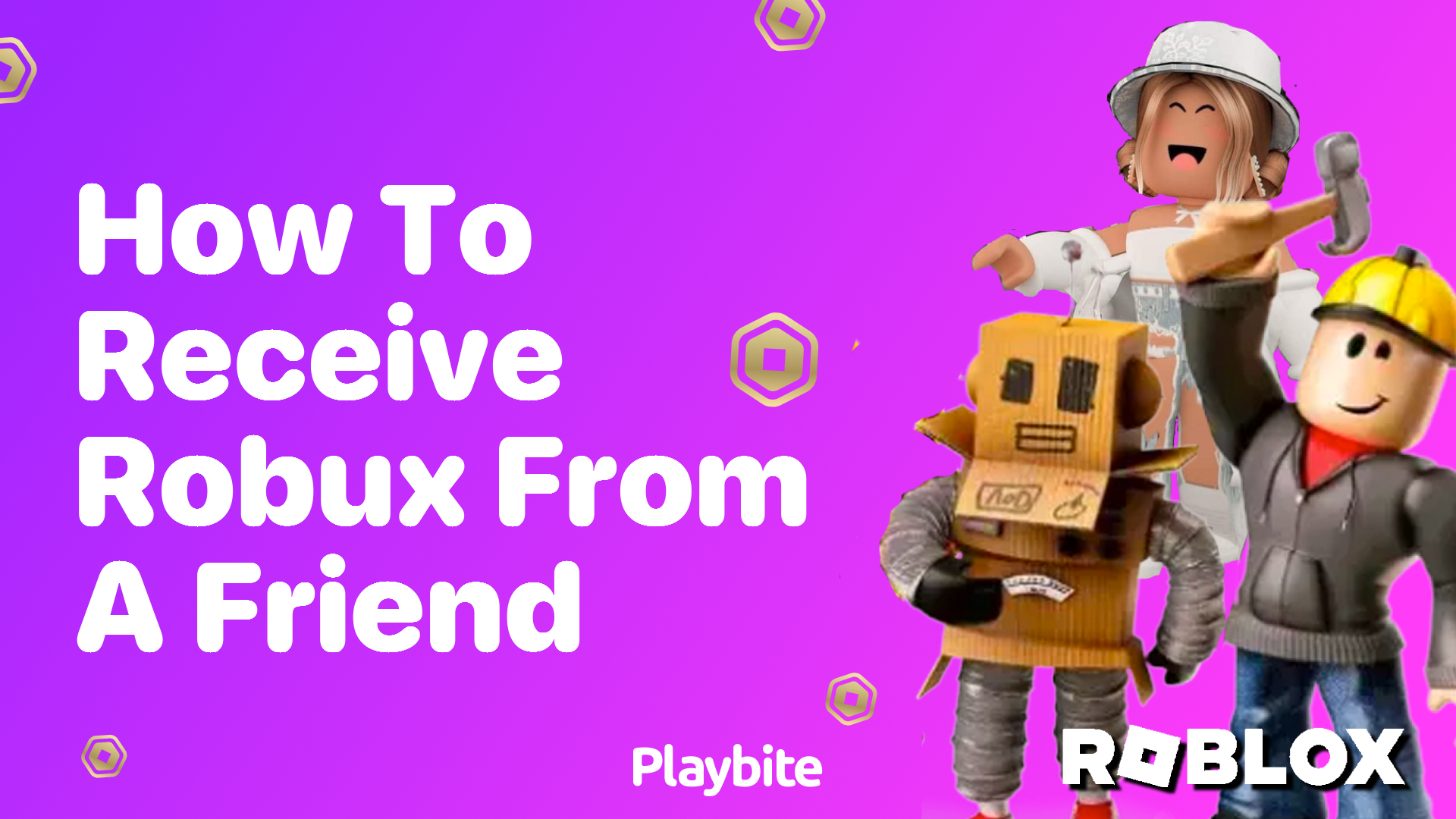 How to Receive Robux from a Friend on Roblox