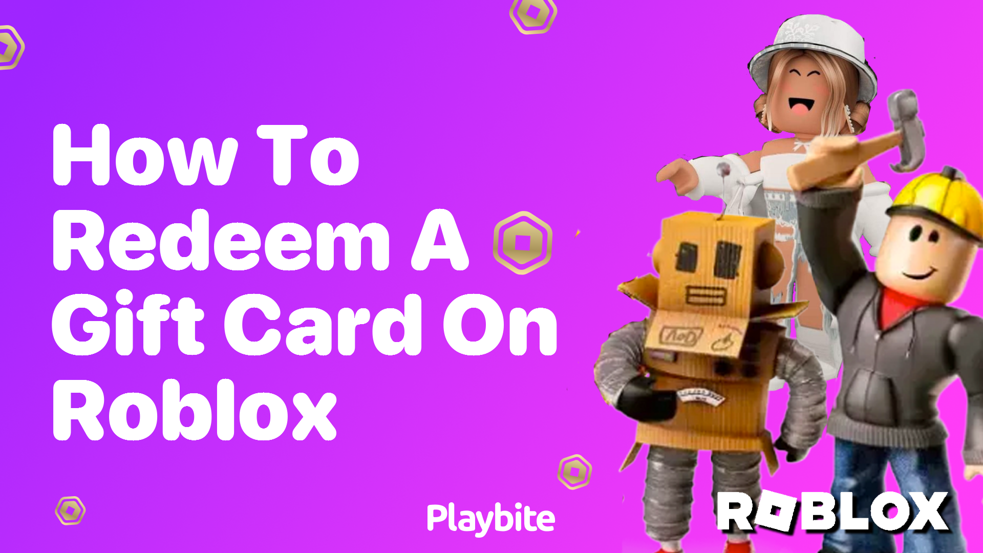 How to Redeem a Gift Card on Roblox