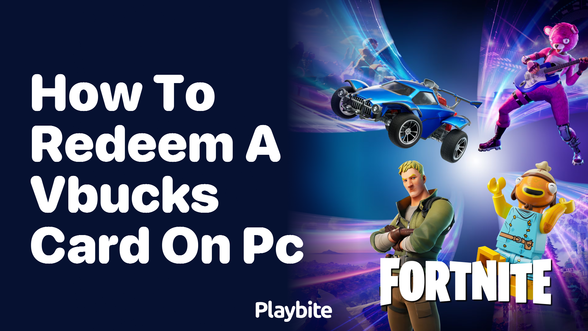 How to Redeem a V-Bucks Card on PC