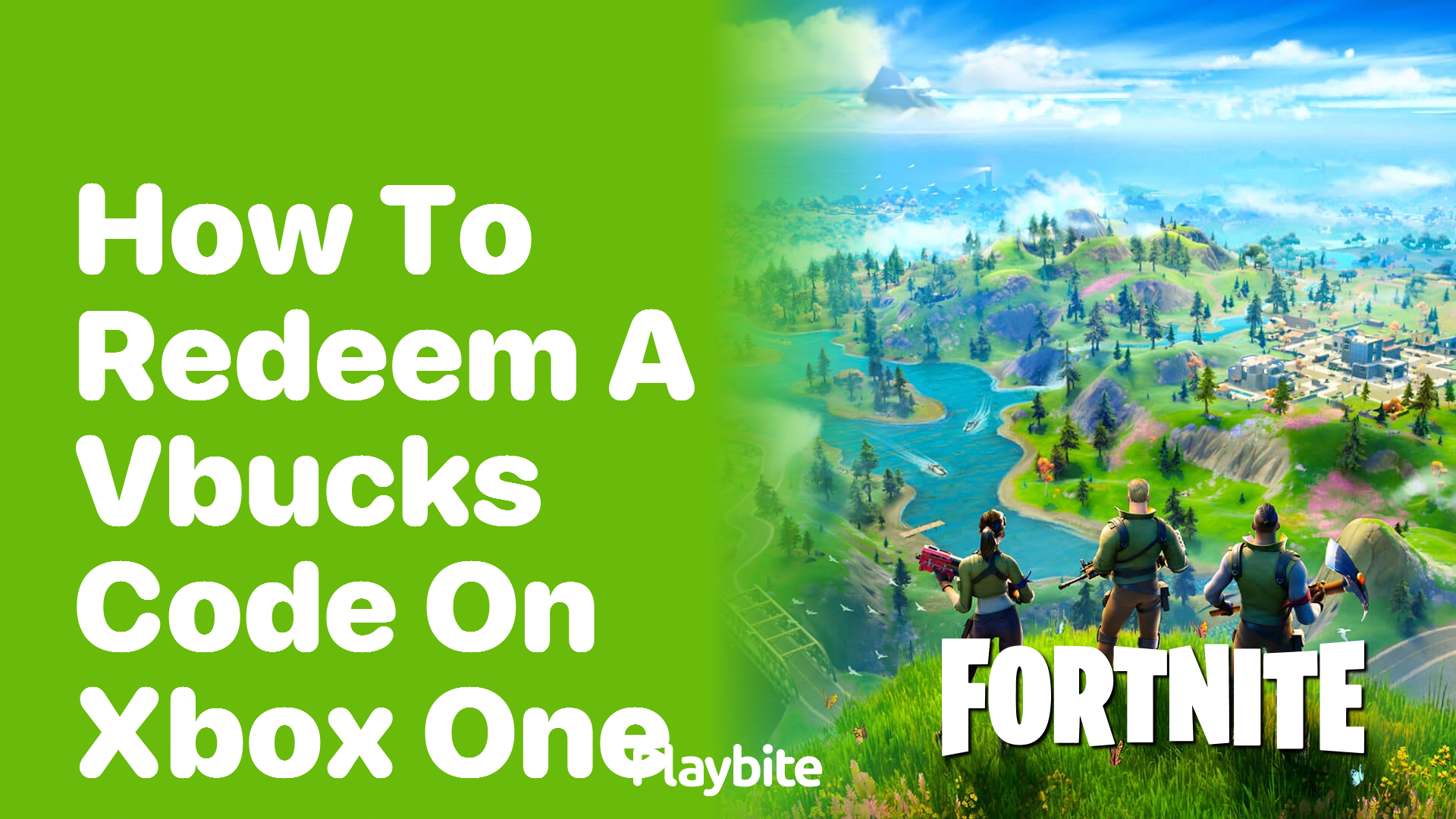 How to Redeem a V-Bucks Code on Xbox One