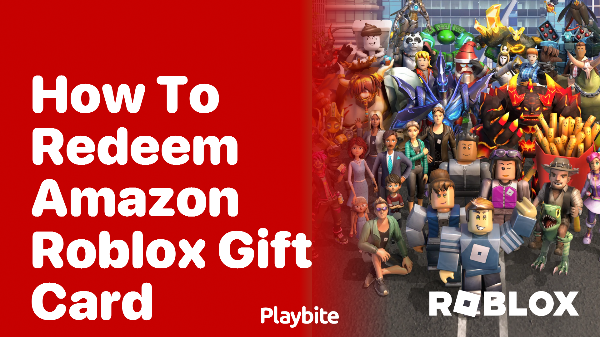 How to Redeem an Amazon Roblox Gift Card