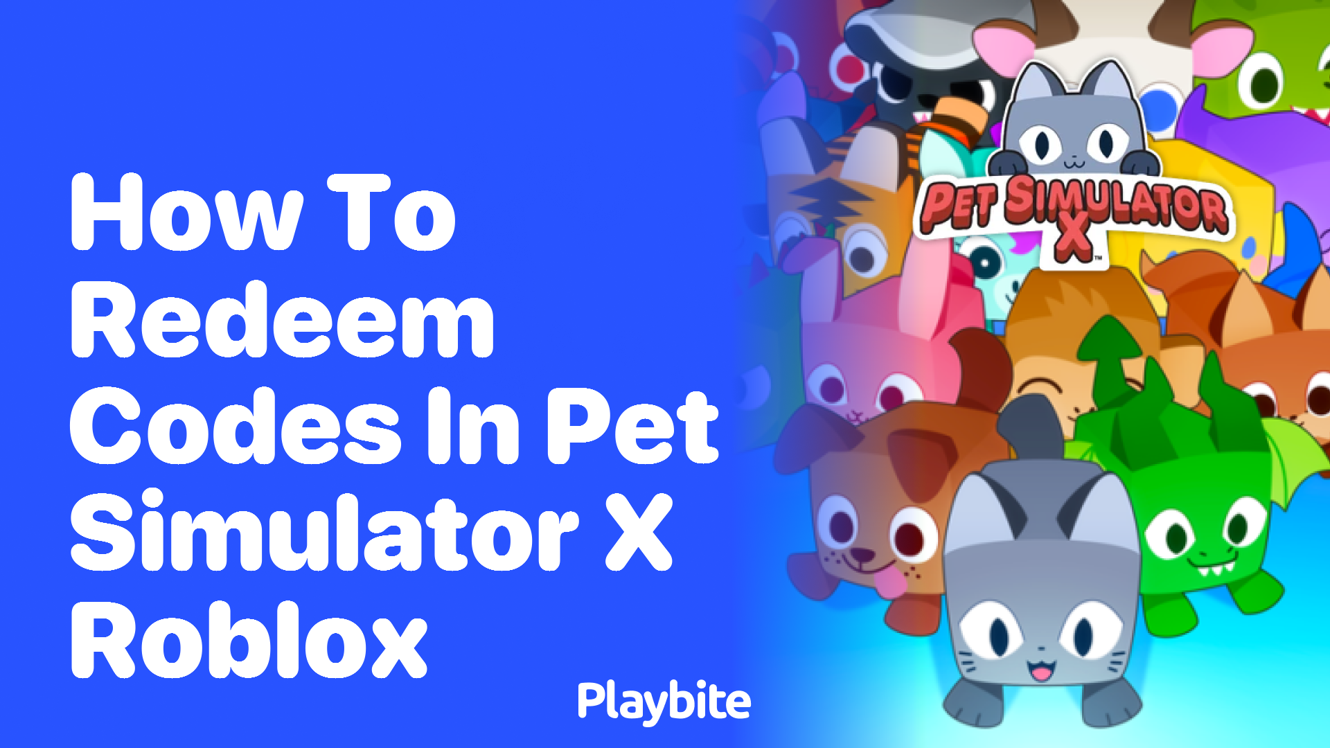 How to Redeem Codes in Pet Simulator X Roblox