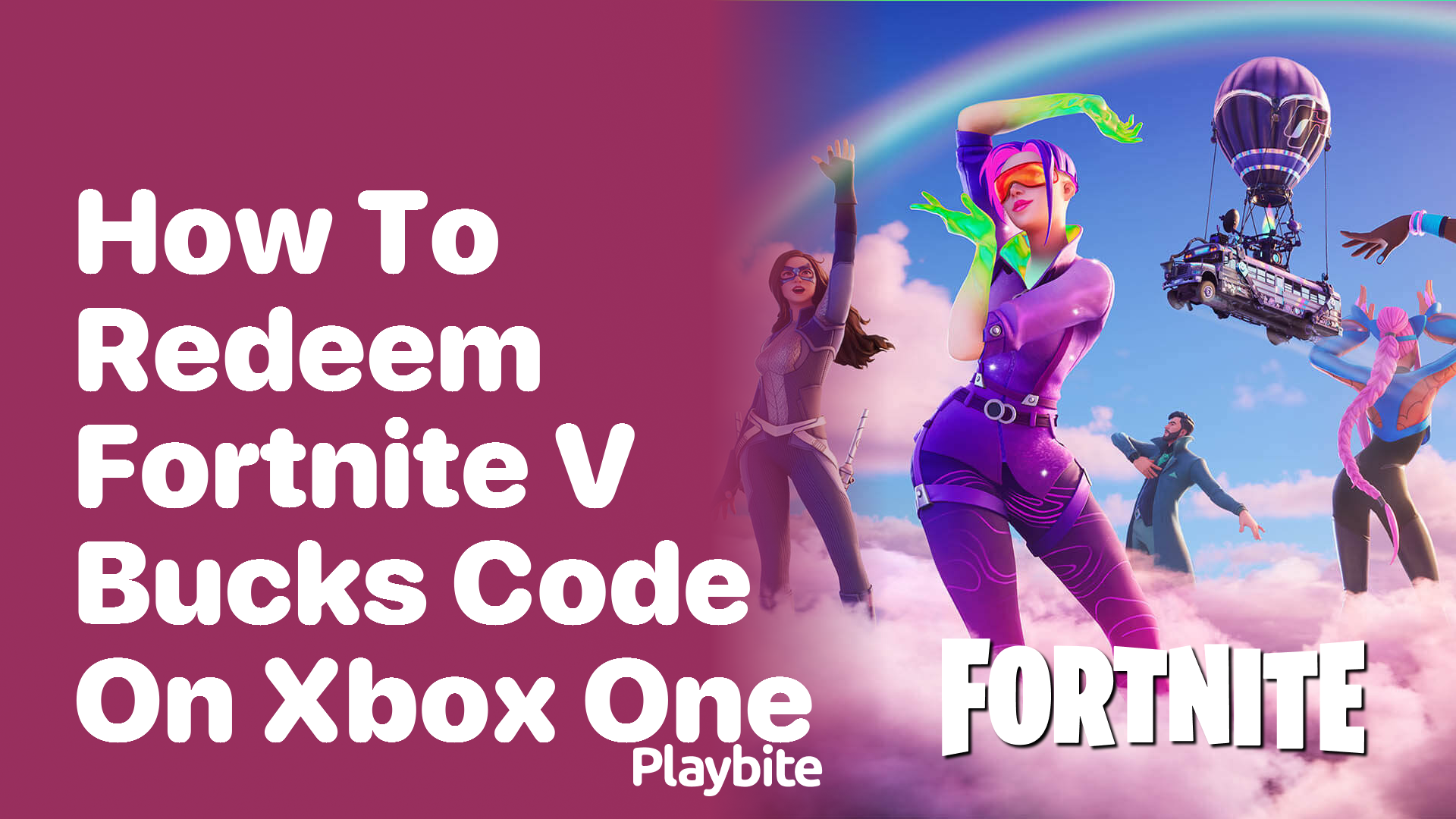 How to Redeem Fortnite V-Bucks Code on Xbox One