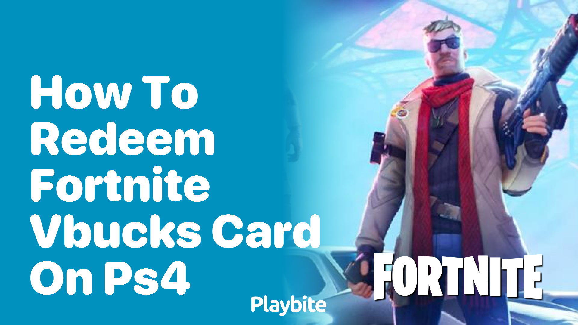 How to Redeem Fortnite V-Bucks Card on PS4