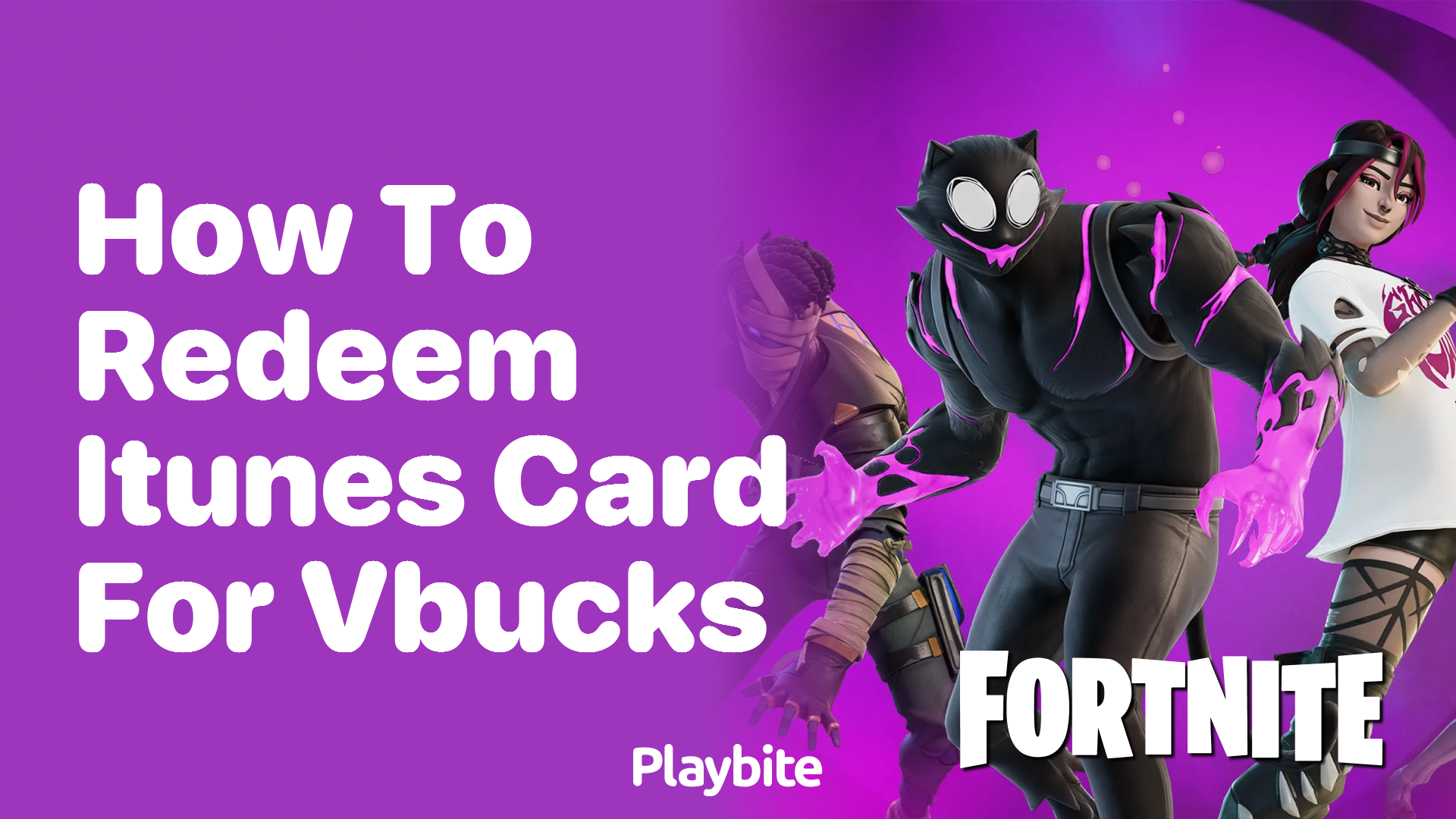 How to Redeem iTunes Card for V-Bucks in Fortnite