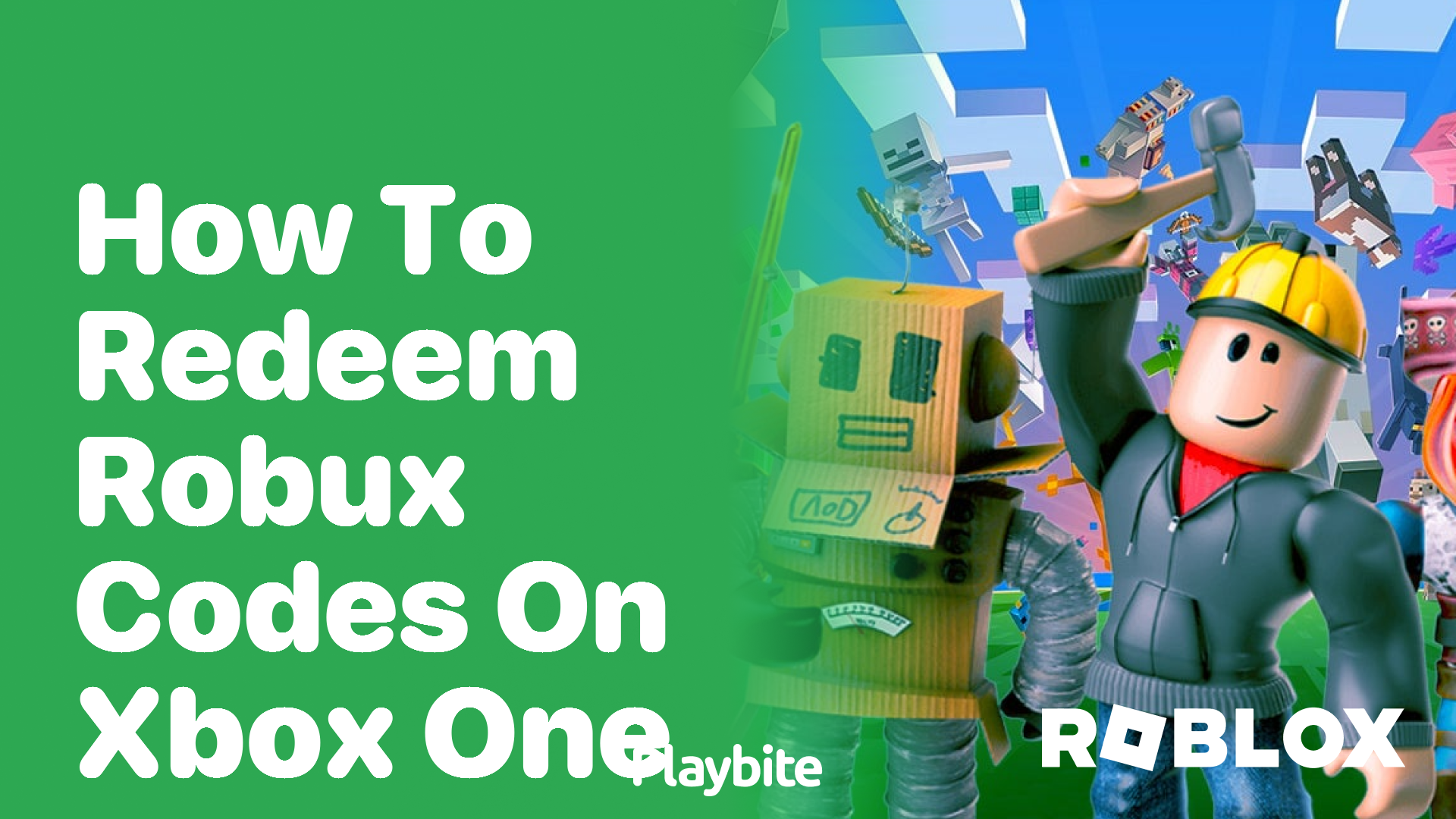 How to Redeem Robux Codes on Xbox One