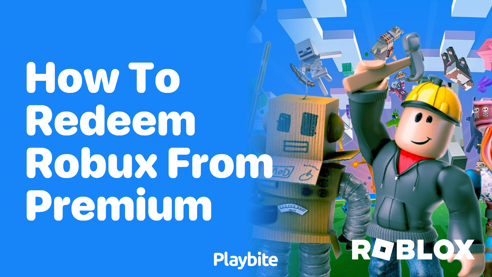 How to Redeem Robux from Premium on Roblox