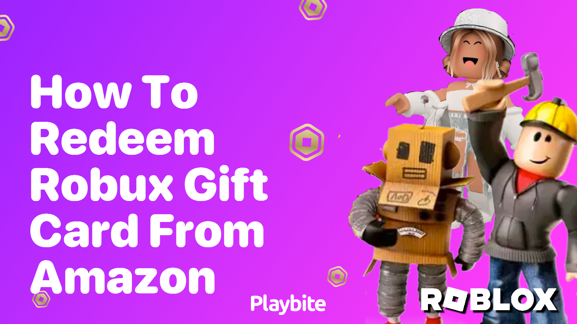 How to Redeem a Robux Gift Card from Amazon