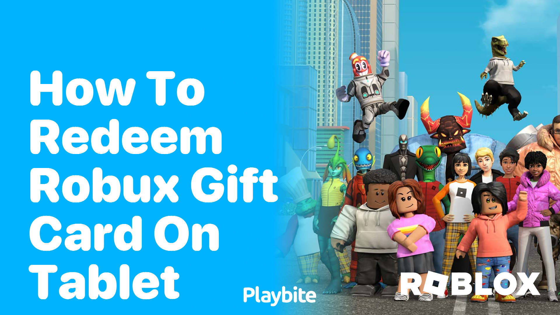 How to Redeem a Robux Gift Card on Your Tablet