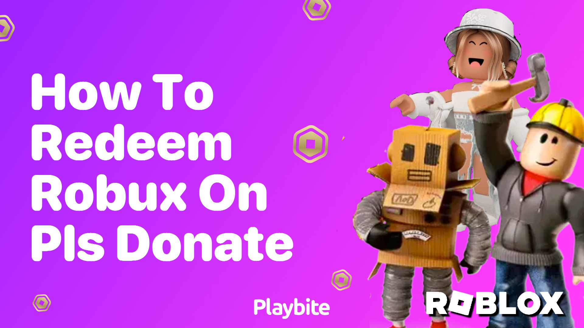 How to Redeem Robux on Pls Donate
