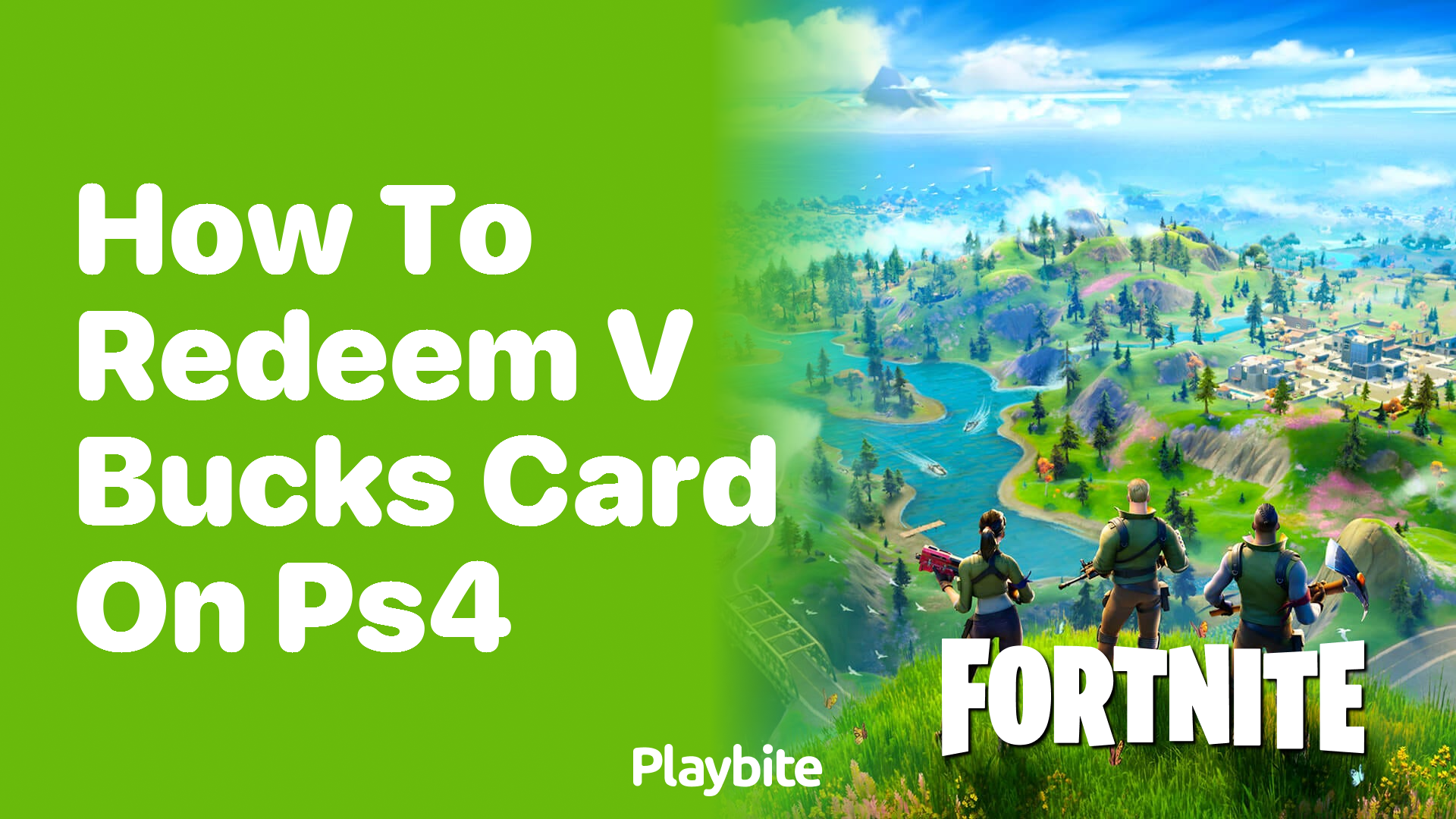 How to Redeem V-Bucks Card on PS4: A Simple Guide