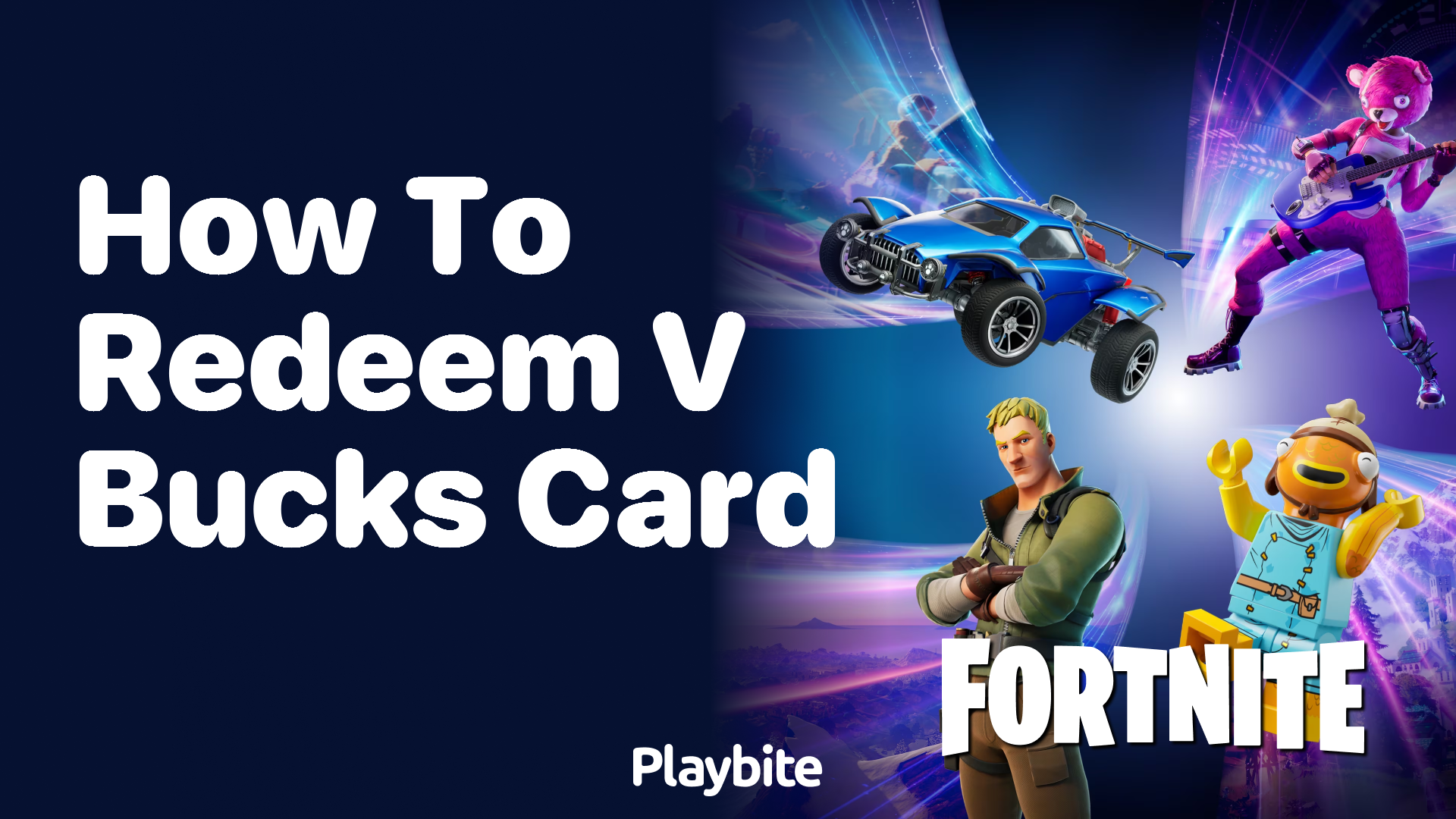 How to Redeem a V-Bucks Card