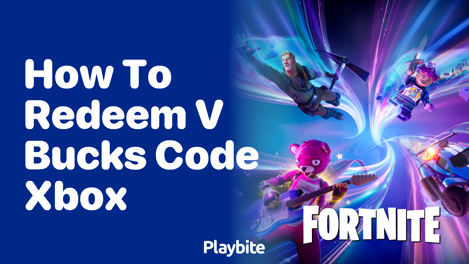 How to Redeem V-Bucks Code on Xbox