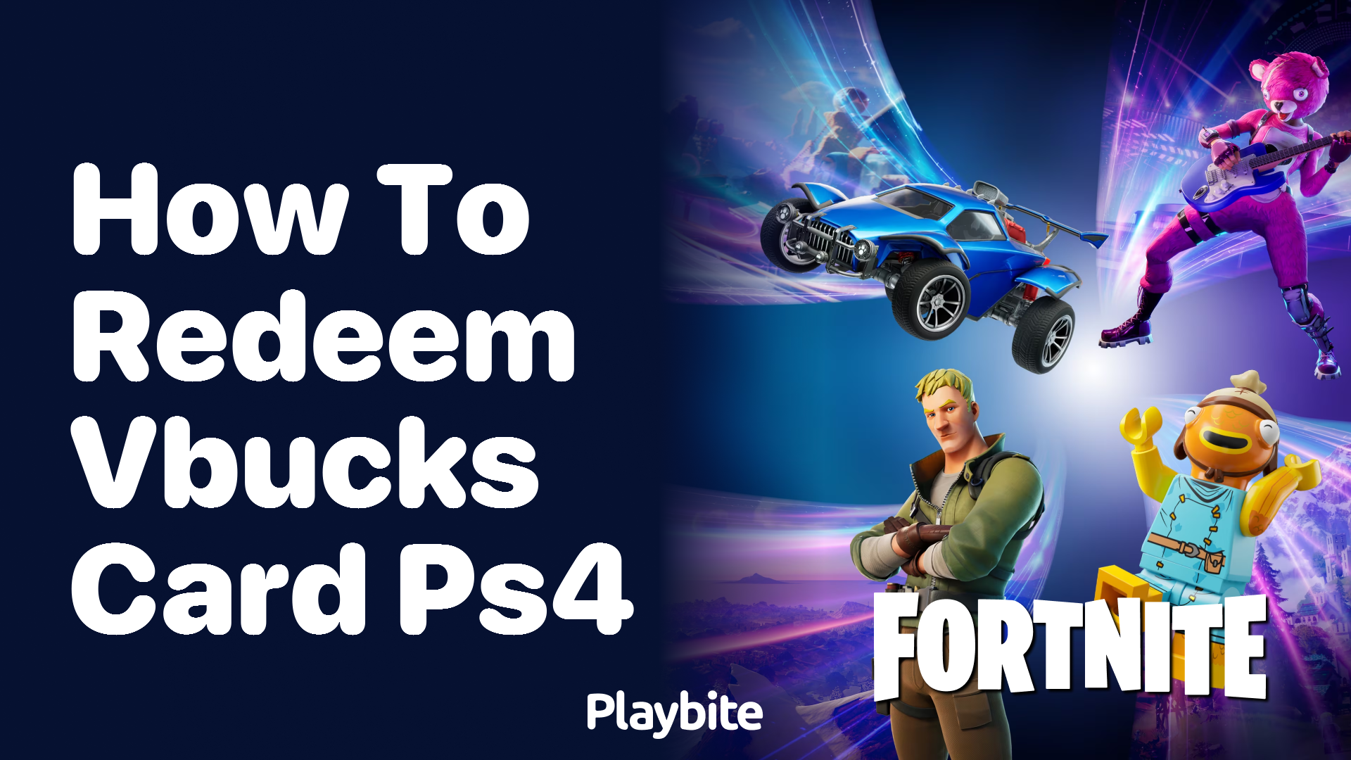 How to Redeem V-Bucks Card on PS4: A Step-by-Step Guide