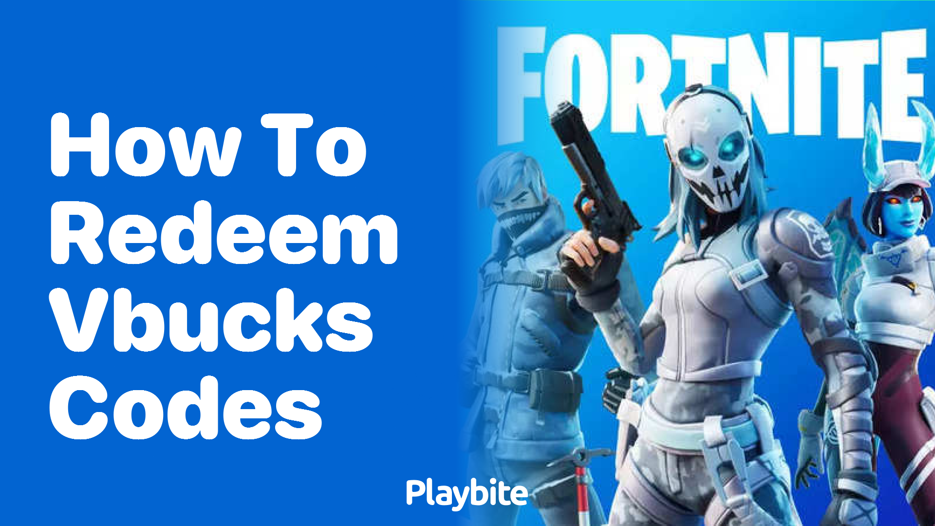 How to Redeem V-Bucks Codes in Fortnite