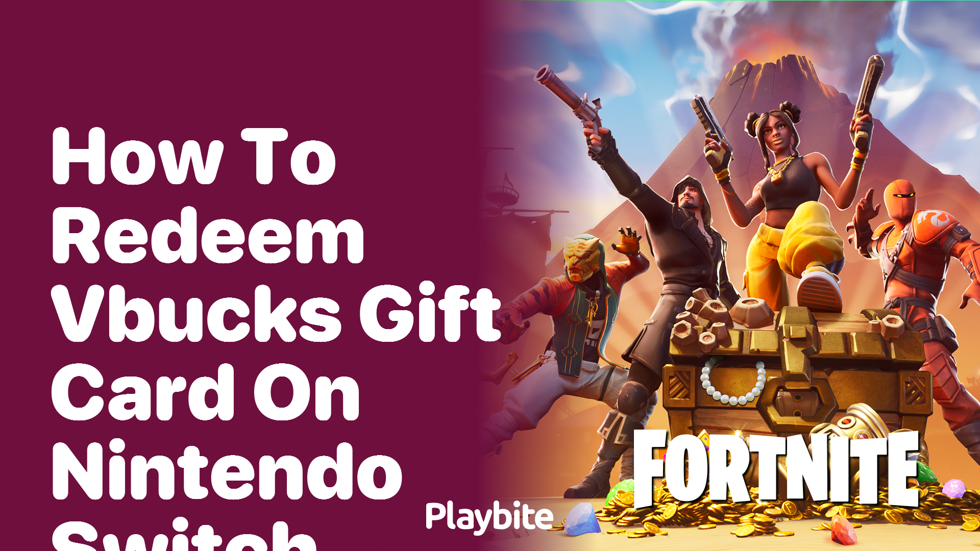 How to Redeem V-Bucks Gift Card on Nintendo Switch