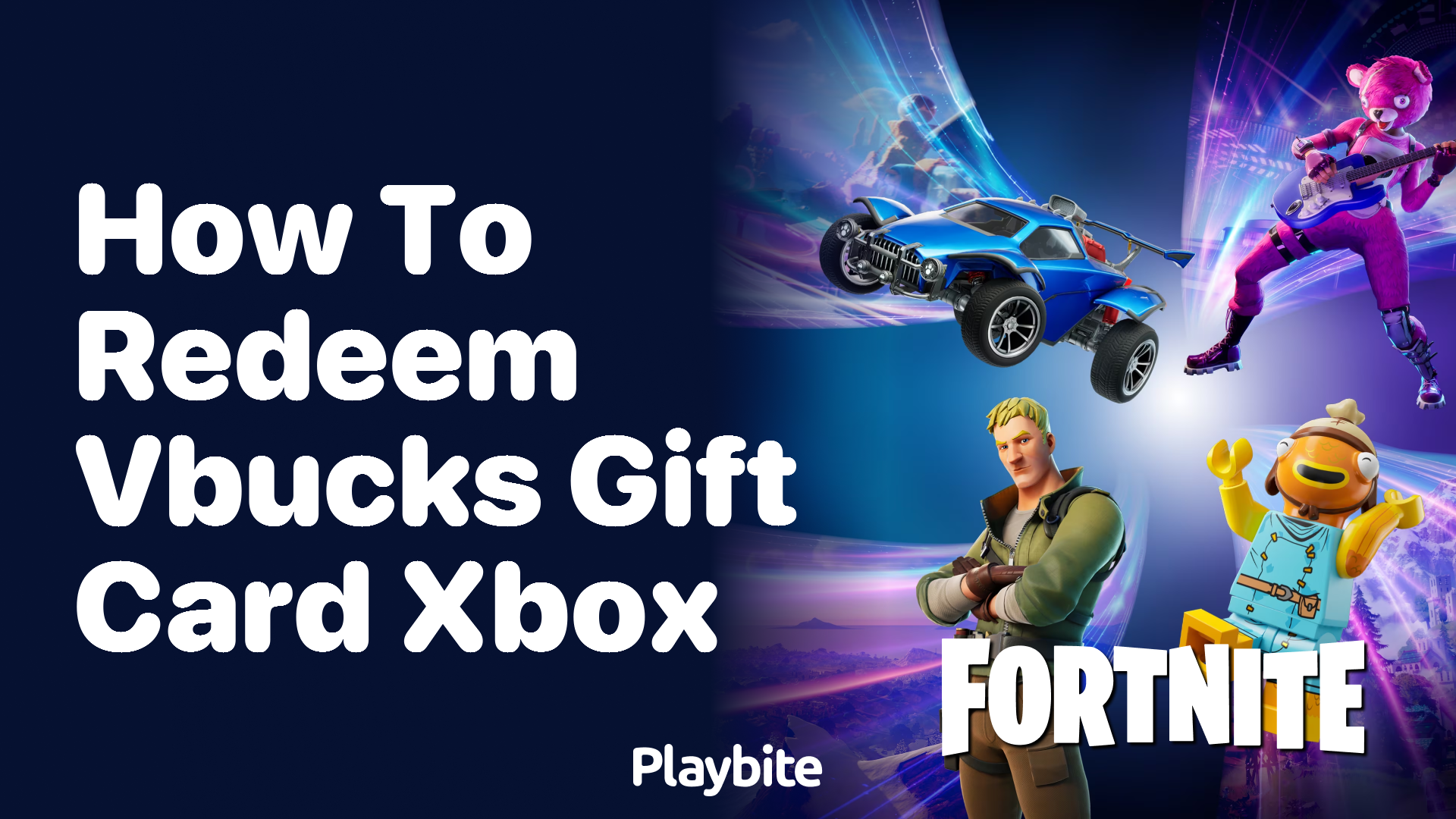 How to Redeem Vbucks Gift Card on Xbox