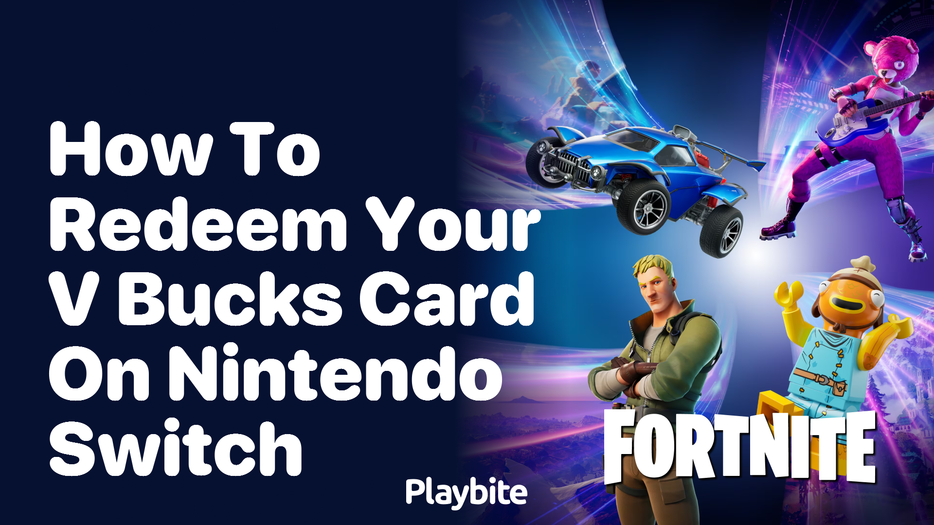 How to Redeem Your V-Bucks Card on Nintendo Switch