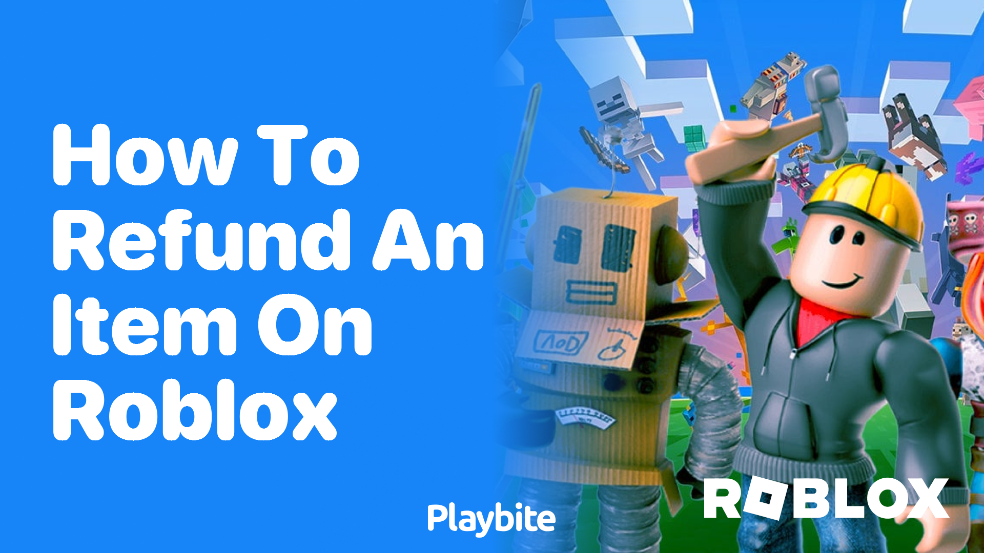 How to Refund an Item on Roblox