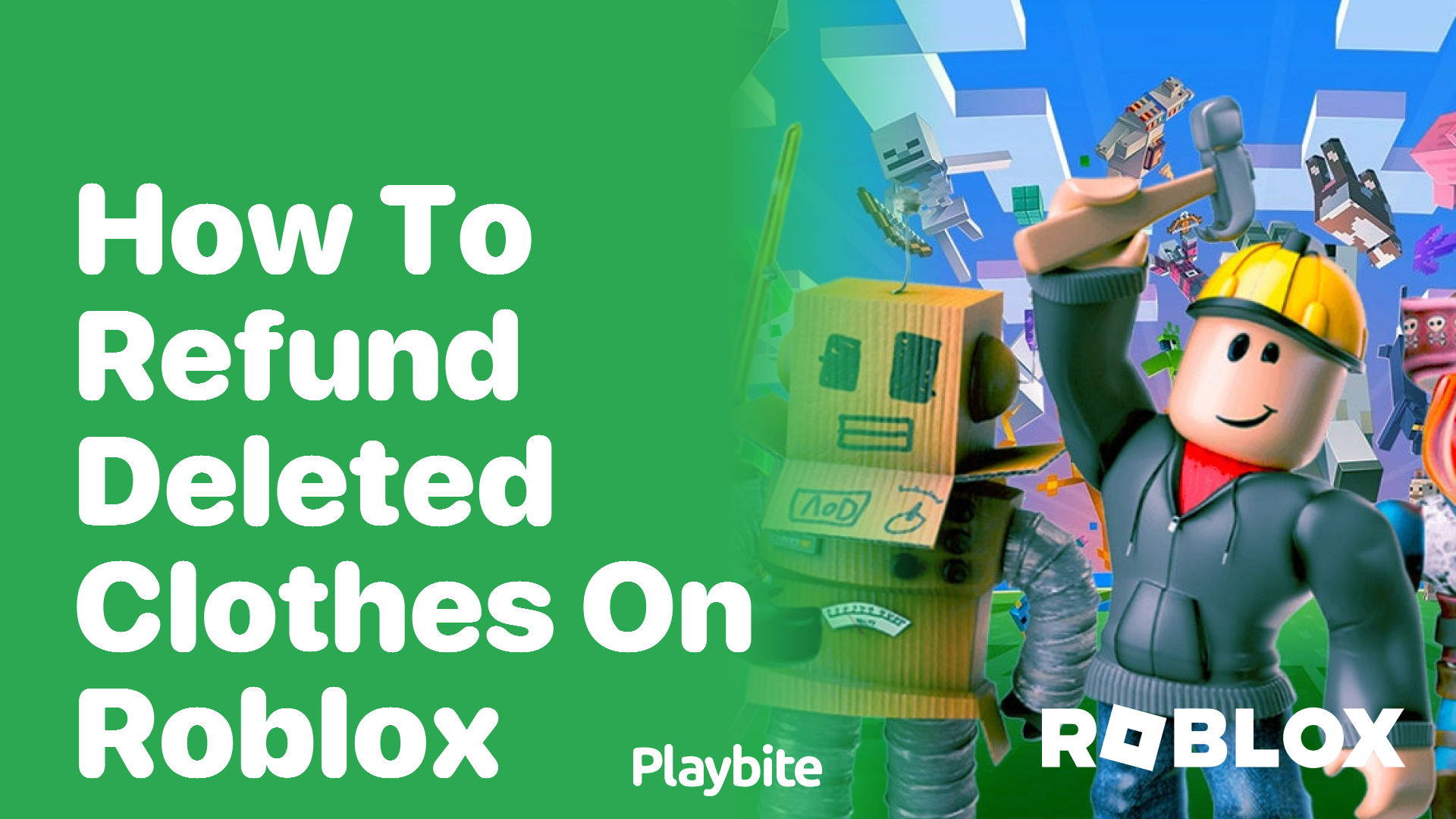 How to Refund Deleted Clothes on Roblox