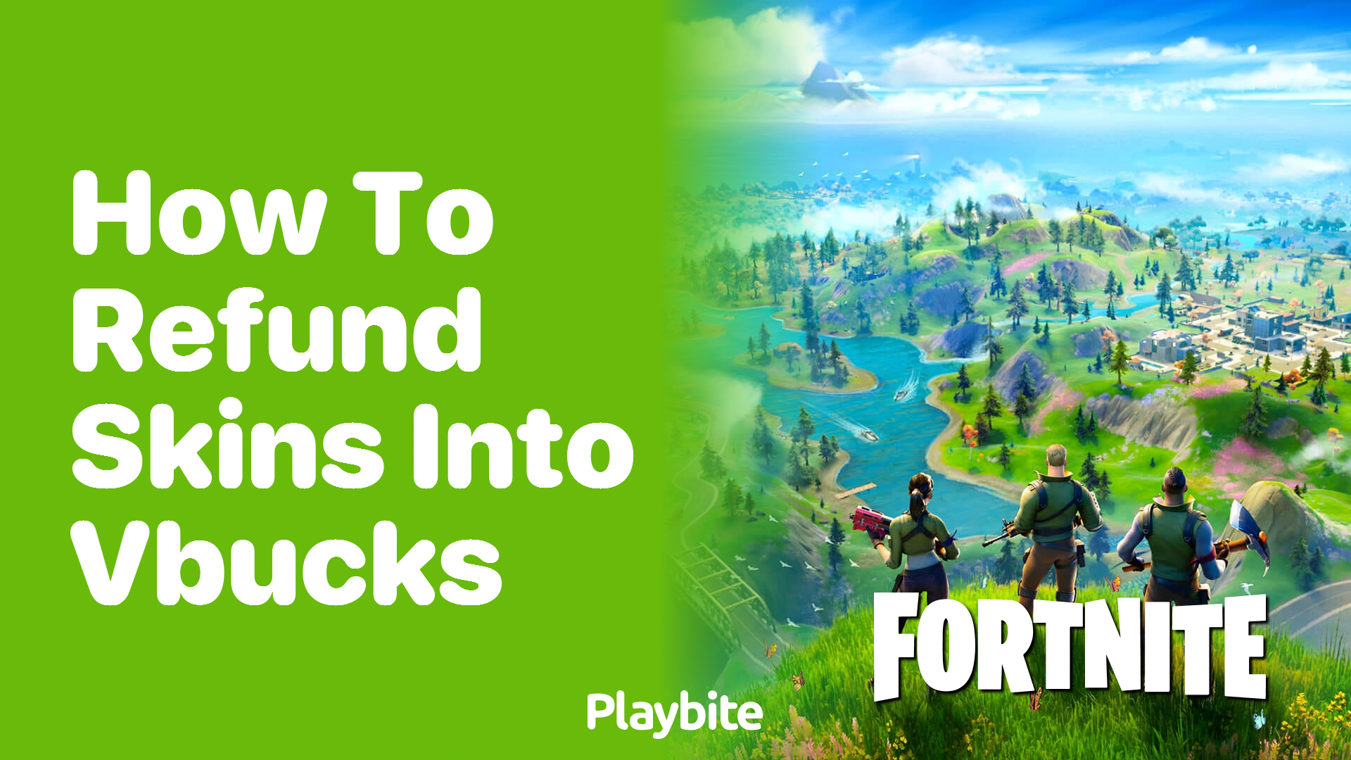 How to Refund Skins into V-Bucks in Fortnite