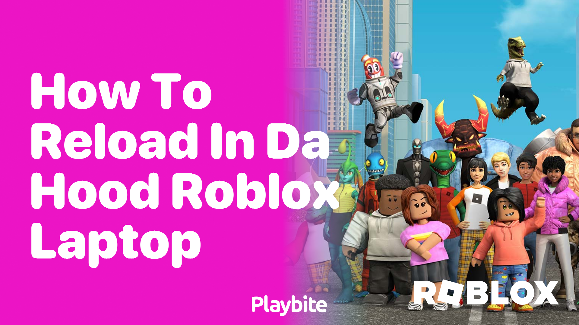 How to Reload in Da Hood Roblox on a Laptop