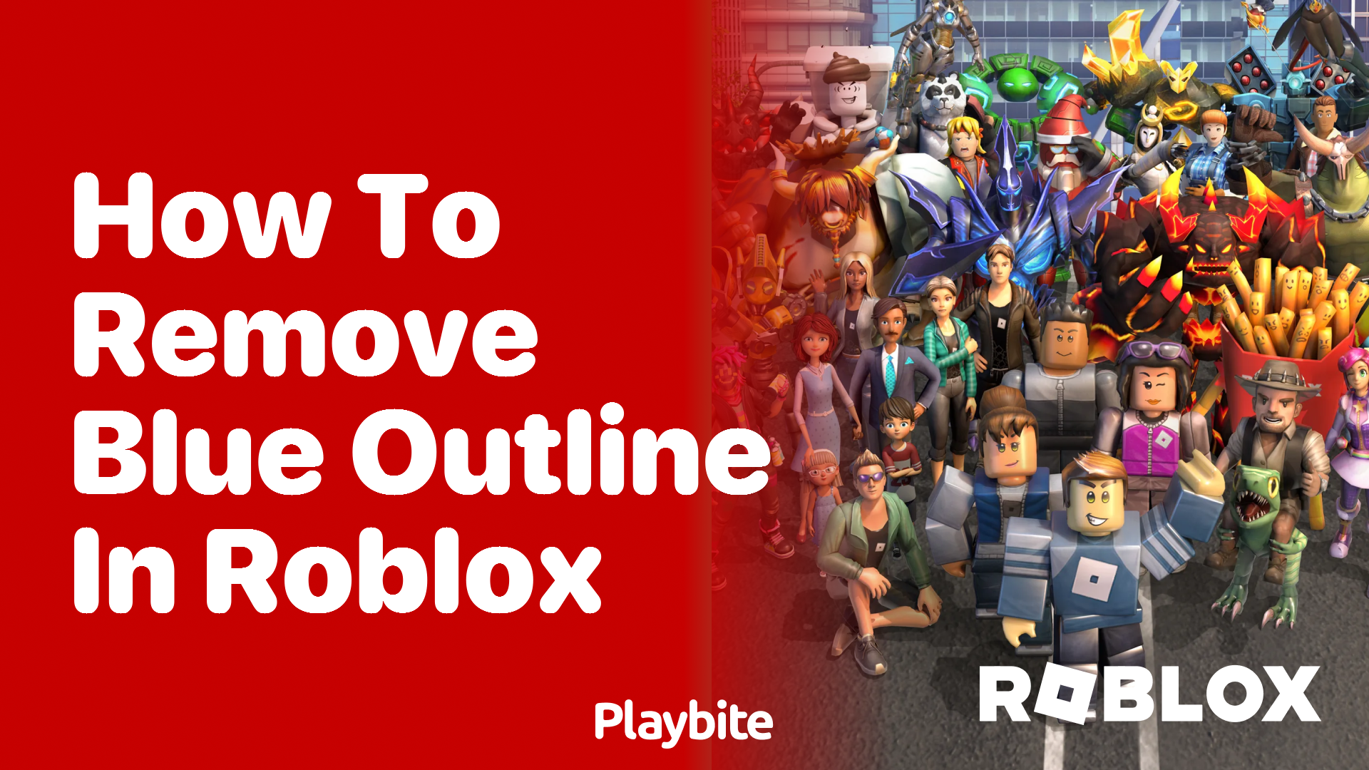 How to Remove the Blue Outline in Roblox