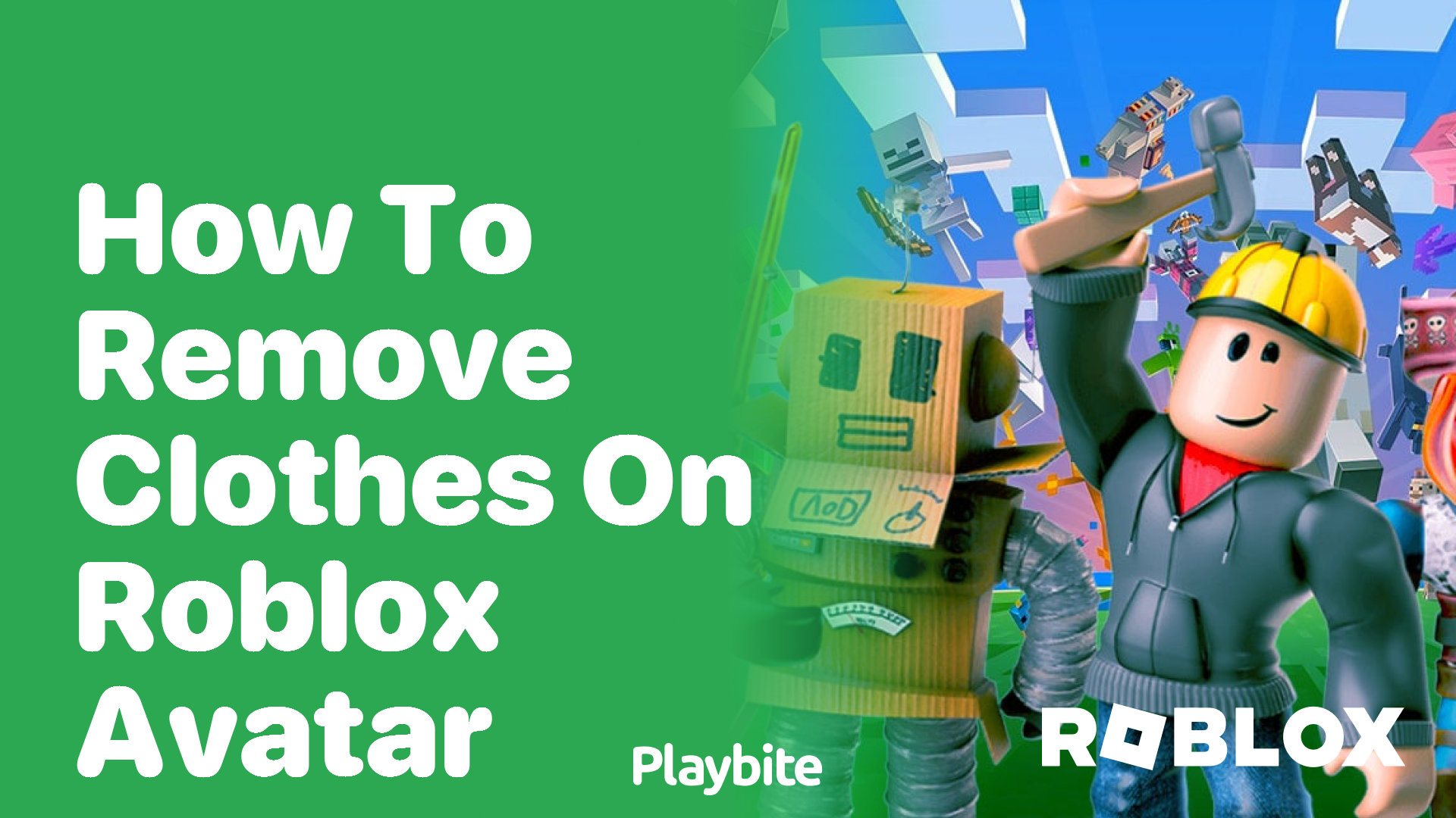 How to Remove Clothes on Your Roblox Avatar