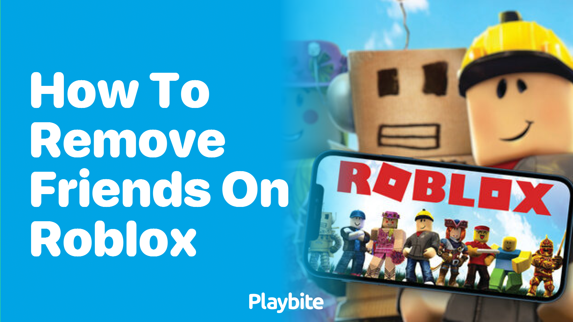 How to Remove Friends on Roblox