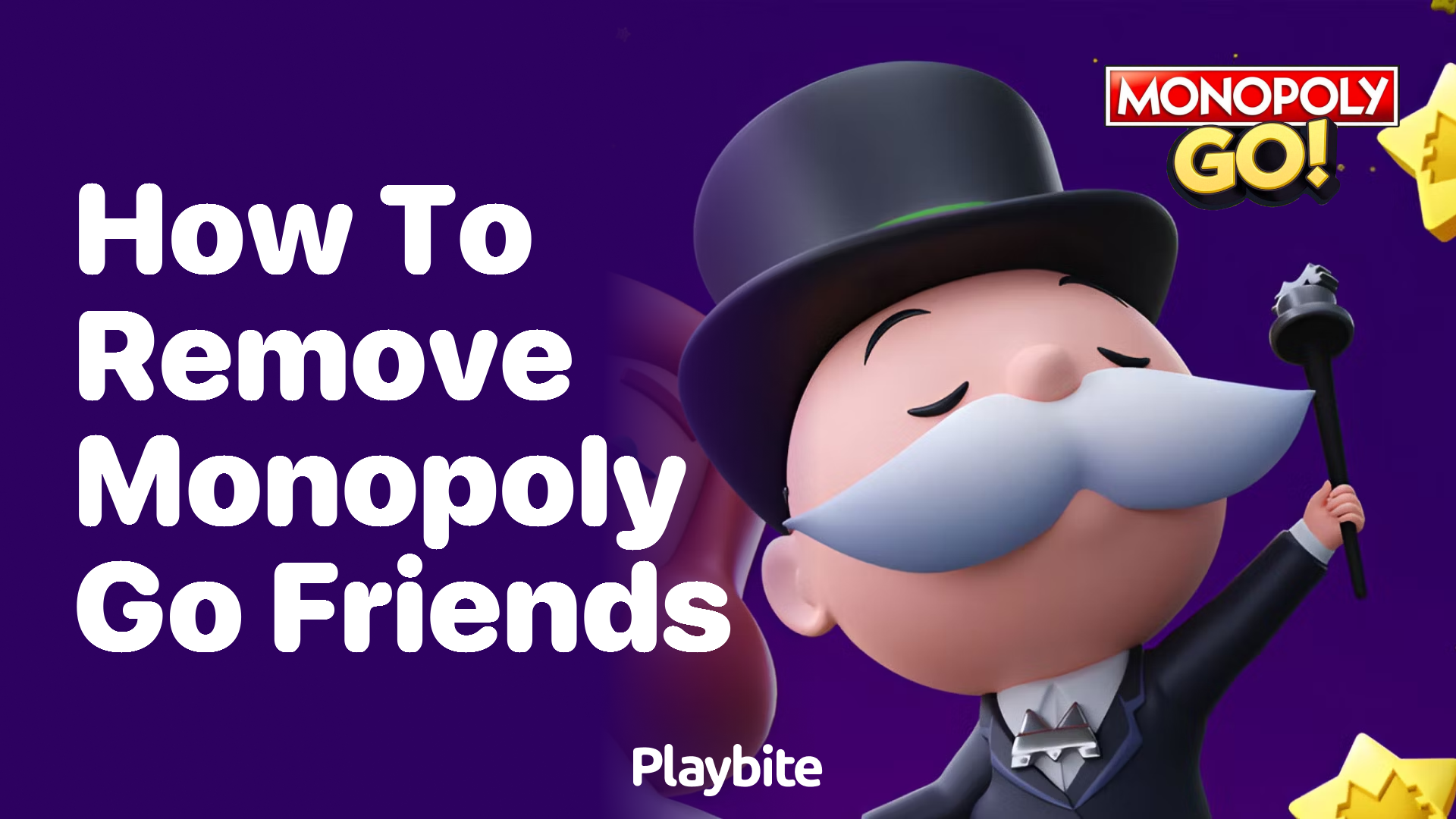 How to Remove Friends on Monopoly Go