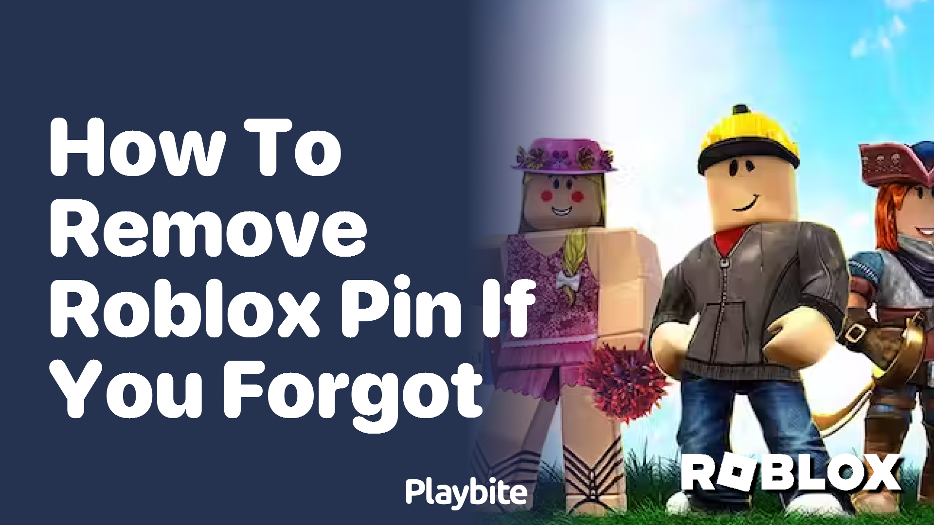 How to Remove a Roblox PIN if You Forgot It