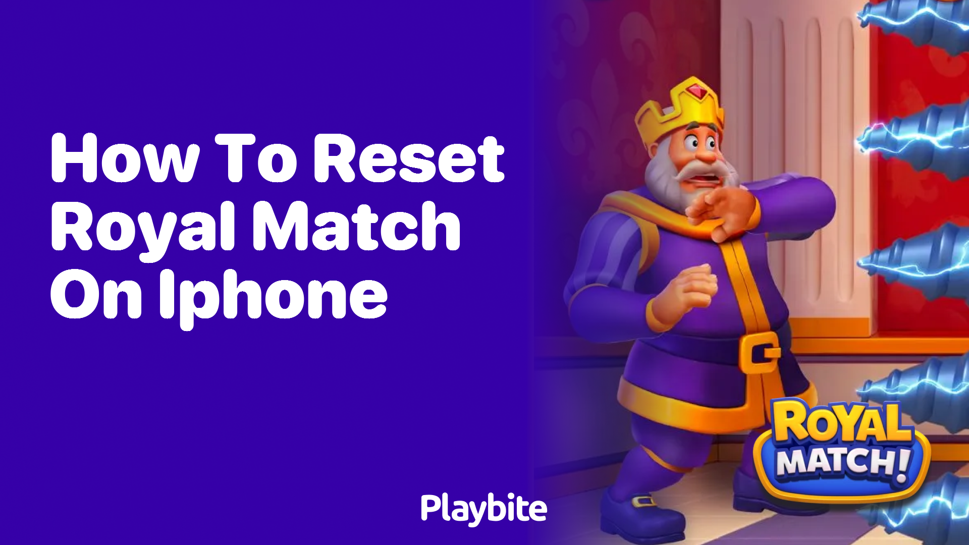 How to Reset Royal Match on iPhone: A Quick Guide