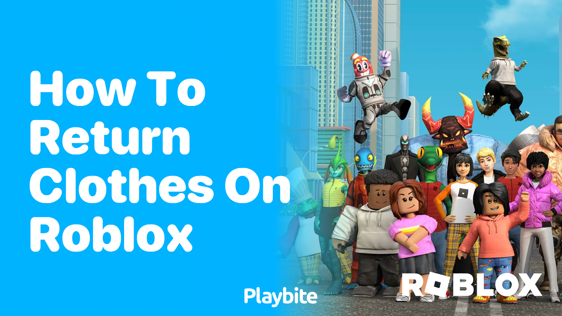 How to Return Clothes on Roblox